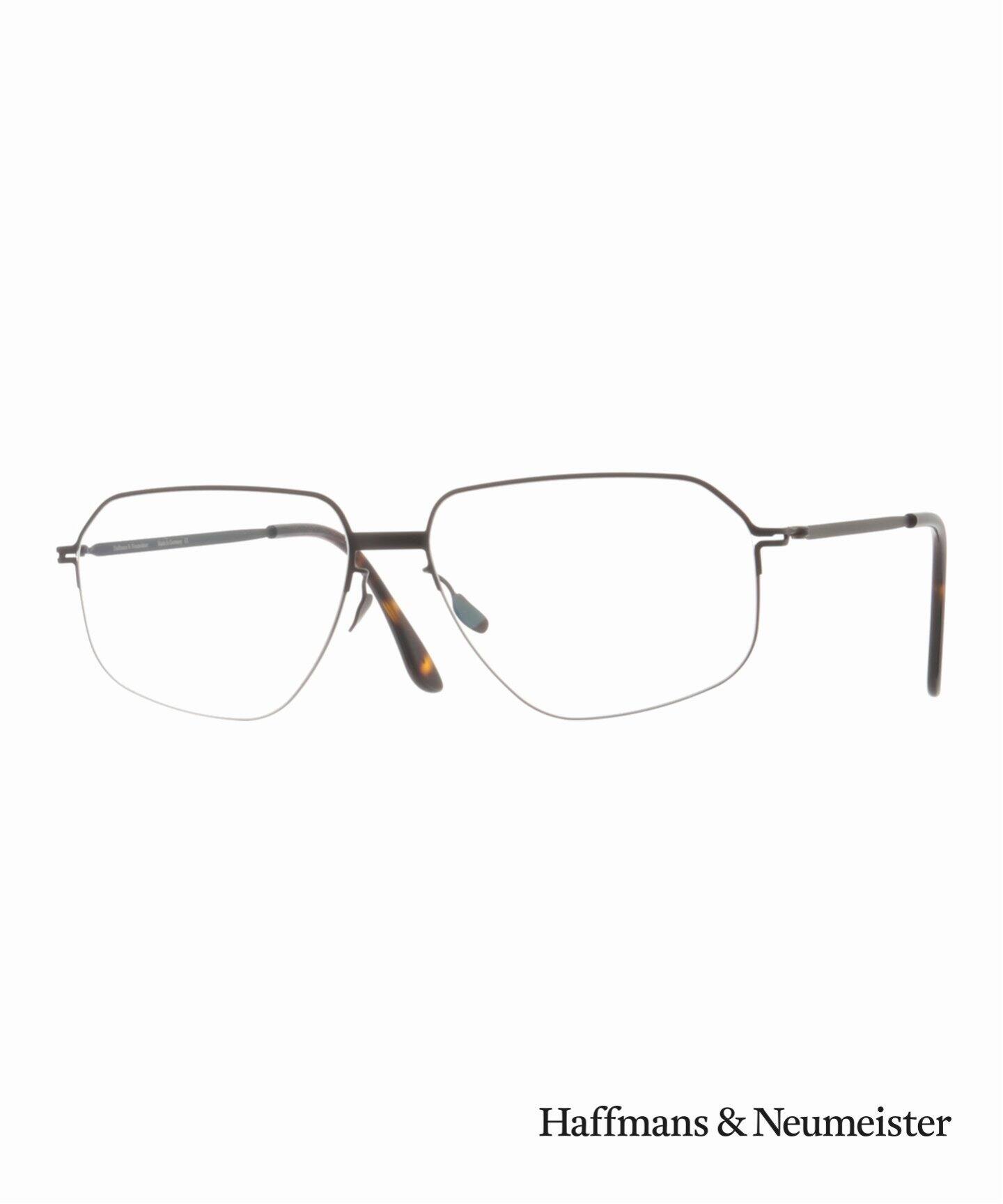 Haffmans&Neumeister】Rooney-049 Bi-color Black/Silver Coh Optical 