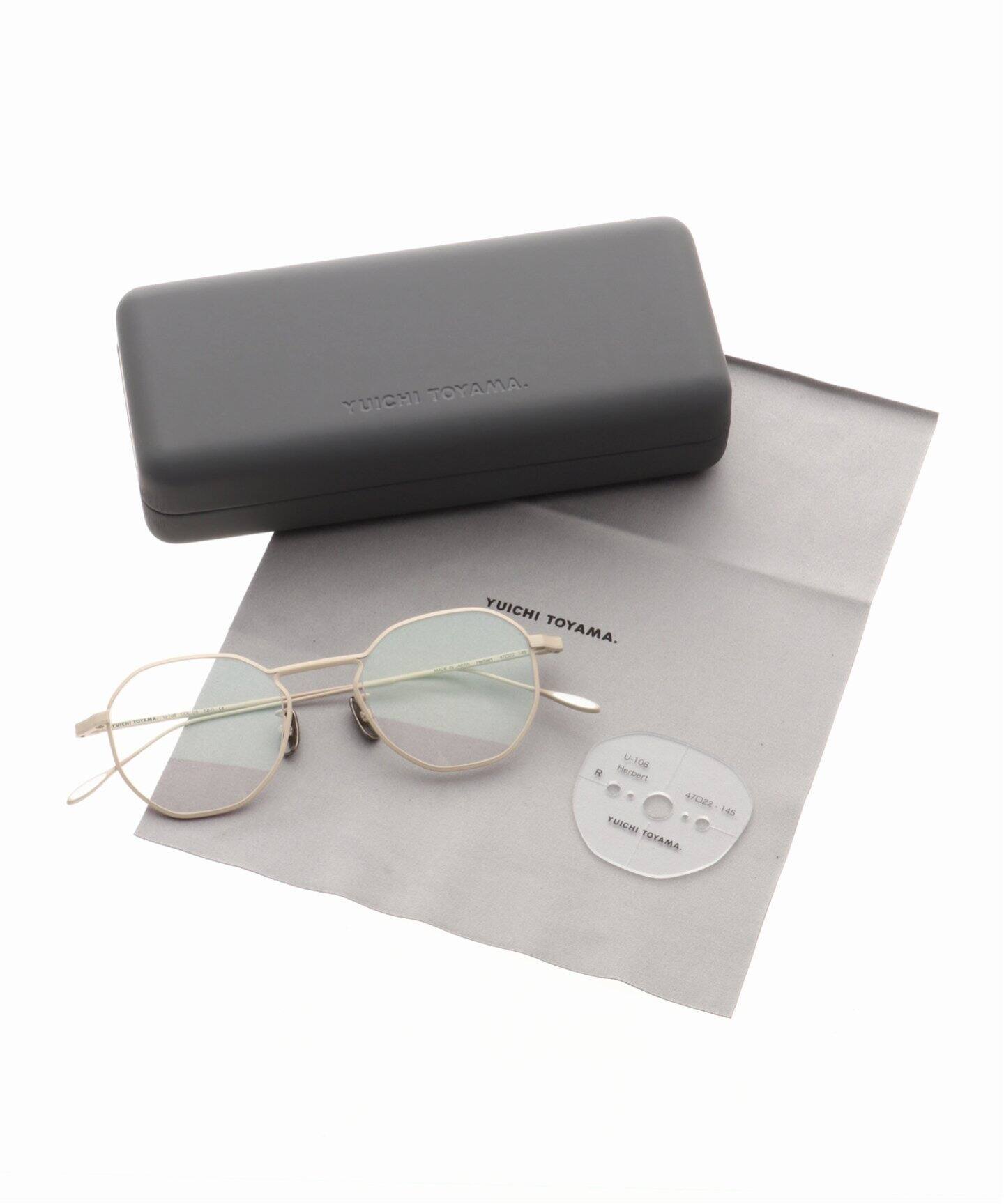 YUICHI TOYAMA. / ユウイチトヤマ.】U-108 COL.5 Optical（メガネ 
