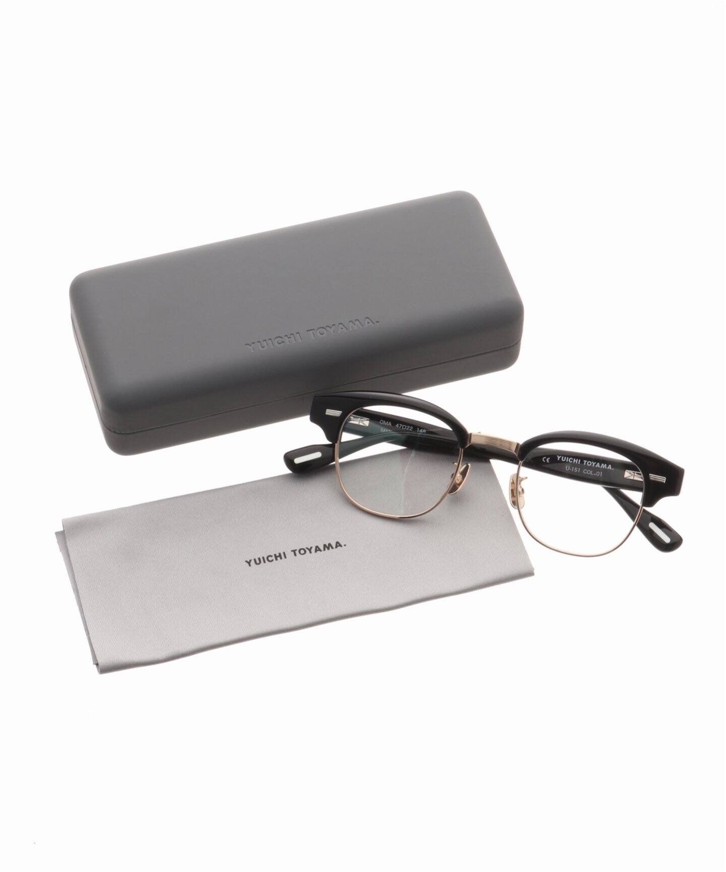 YUICHI TOYAMA. / ユウイチトヤマ.】U-151 COL.1 Optical（メガネ 
