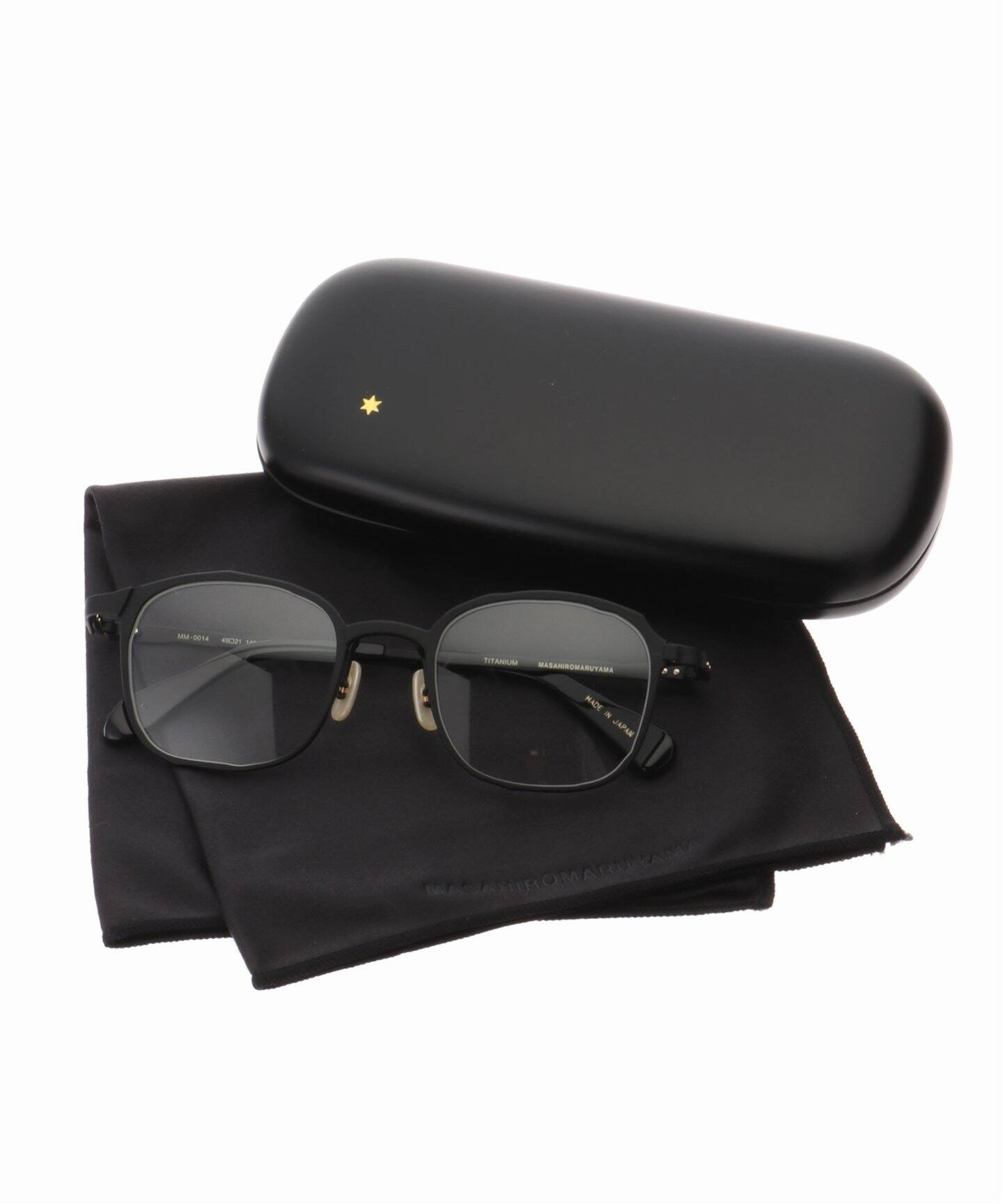 MASAHIRO MARUYAMA/マサヒロ マルヤマ】MM-0014 No.5 Black Optical 