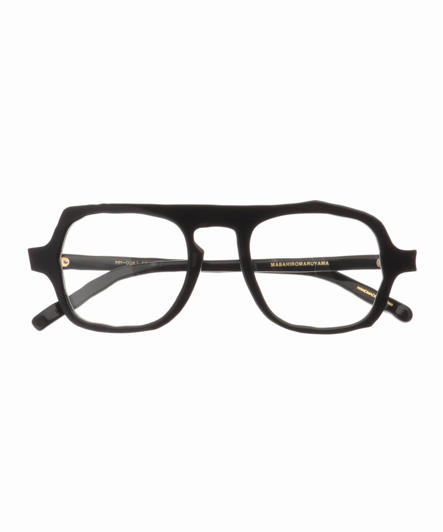 MASAHIRO MARUYAMA/マサヒロ マルヤマ】MM-0087 No.1 Black Optical 