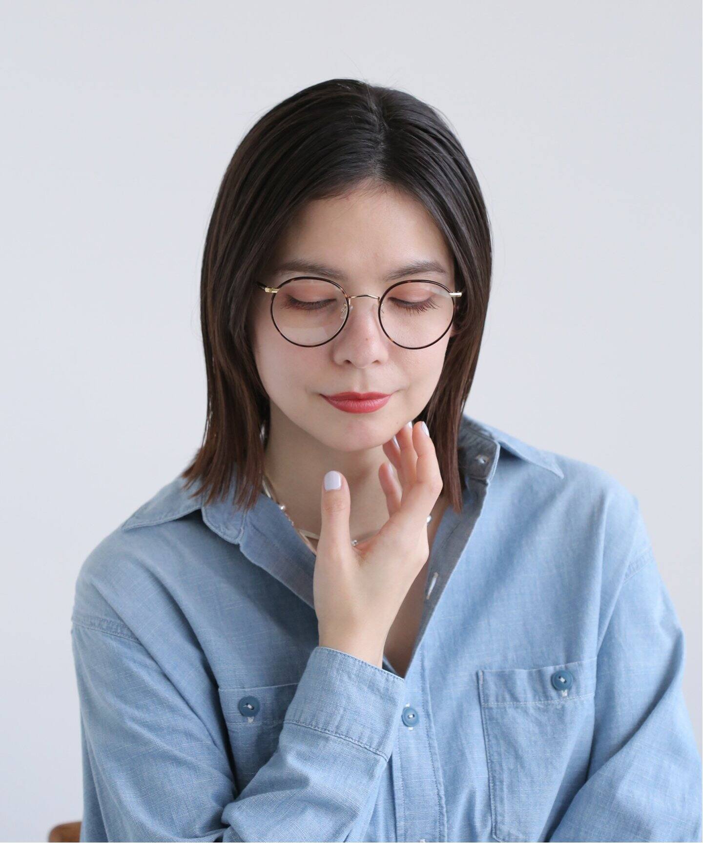 SAVILE ROW / サヴィルロウ】BEAUFORT 49-20-165 GOLD Optical（メガネ  