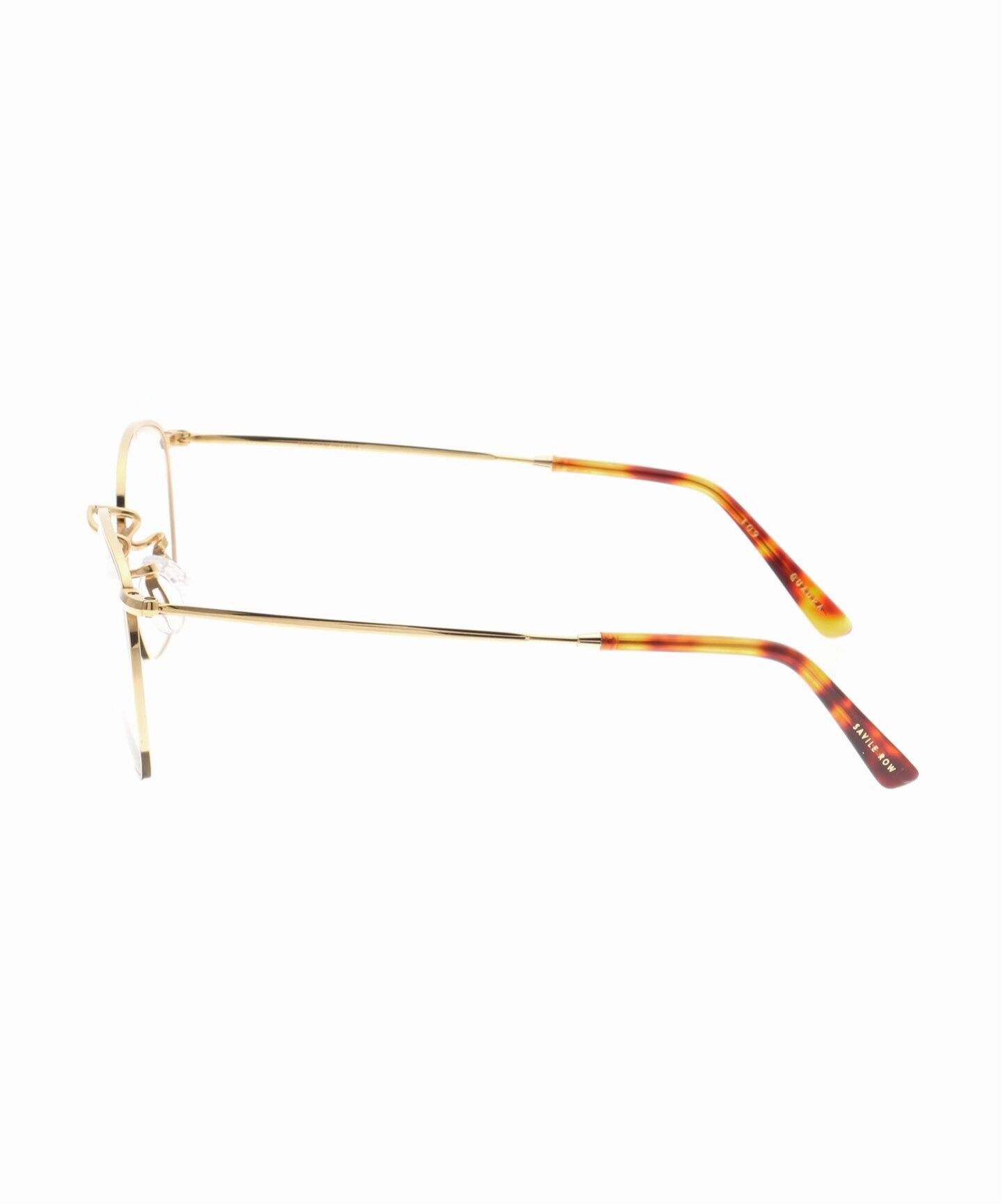 SAVILE ROW / サヴィルロウ】QUADRA 50-20-145 GOLD optical(メガネ SAVILE ROW / サヴィルロウ】QUADRA 50-20-145 GOLD optical(メガネ