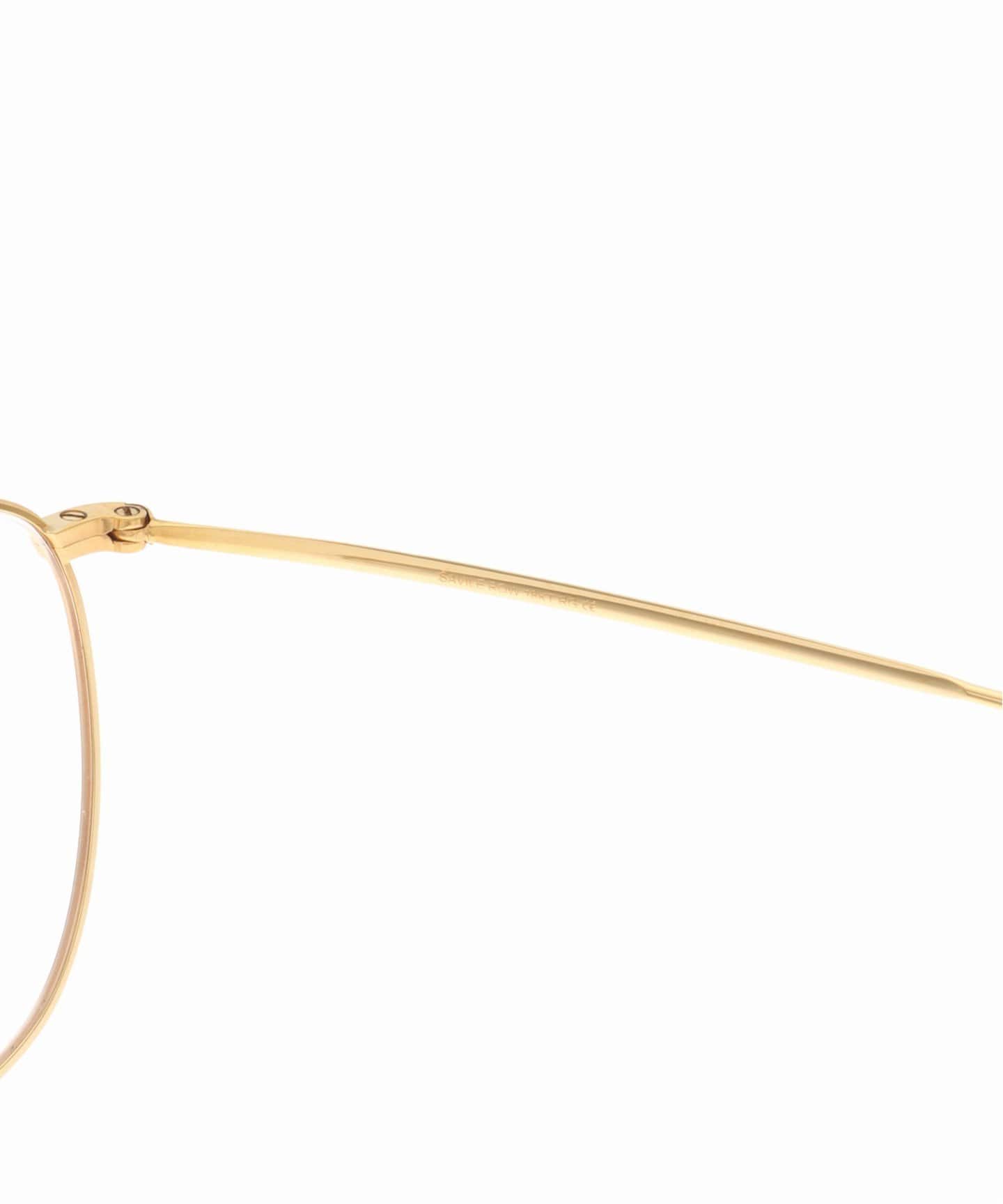 SAVILE ROW / サヴィルロウ】QUADRA 50-20-145 GOLD optical（メガネ