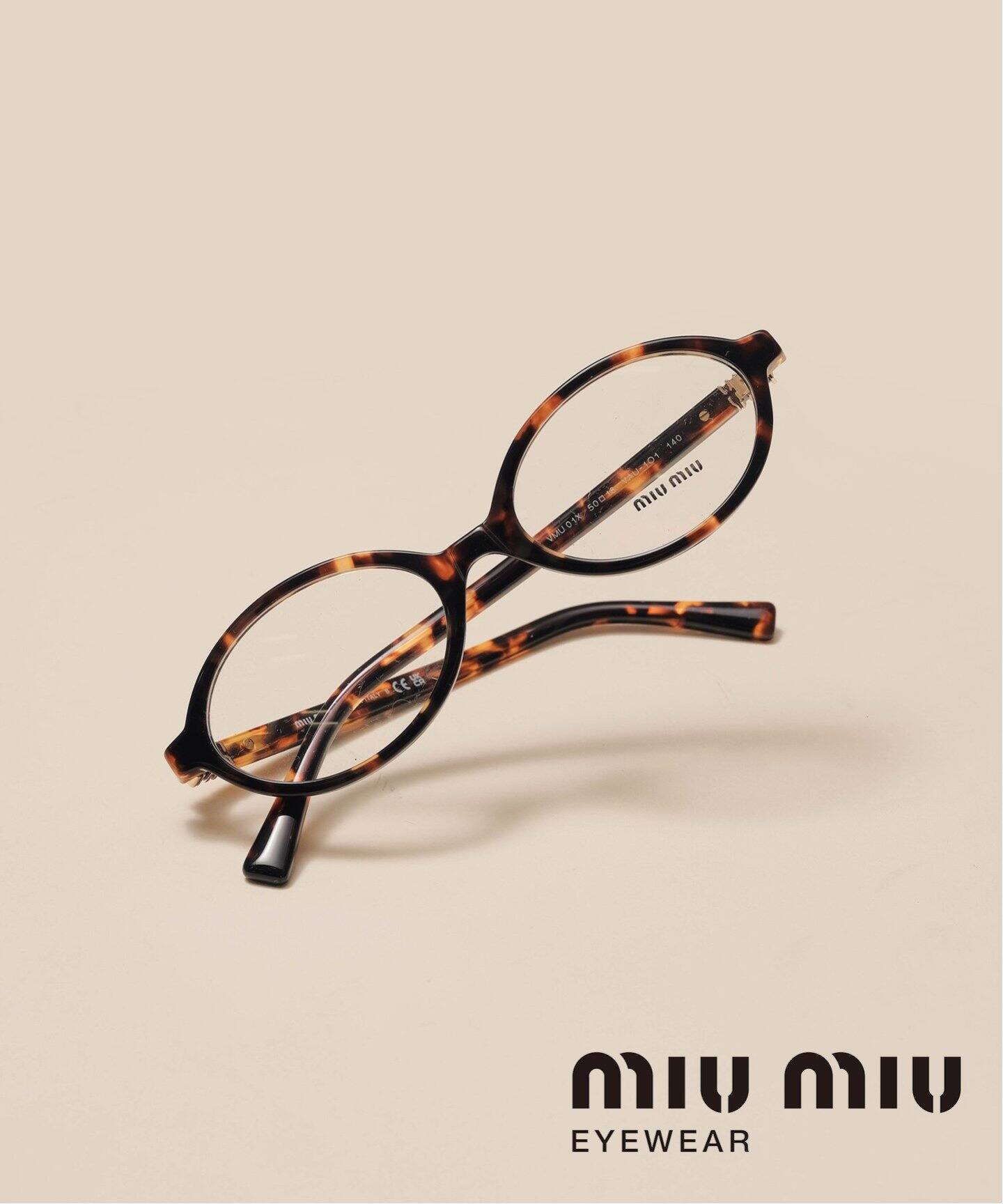 MIU MIU / ミュウミュウ】01XVVAU1O150 Optical（メガネ）｜EYETHINK 