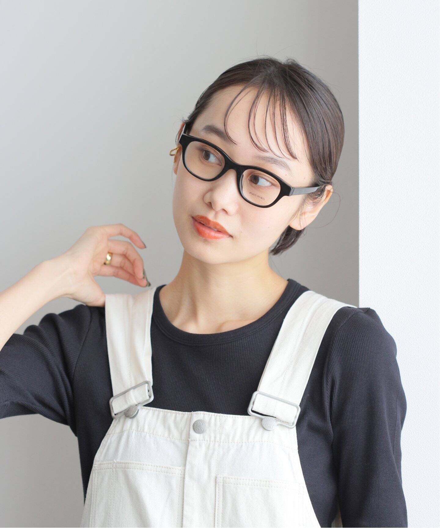 ALAIN MIKLI / アランミクリ】0A0351300147 BK Optical（メガネ 
