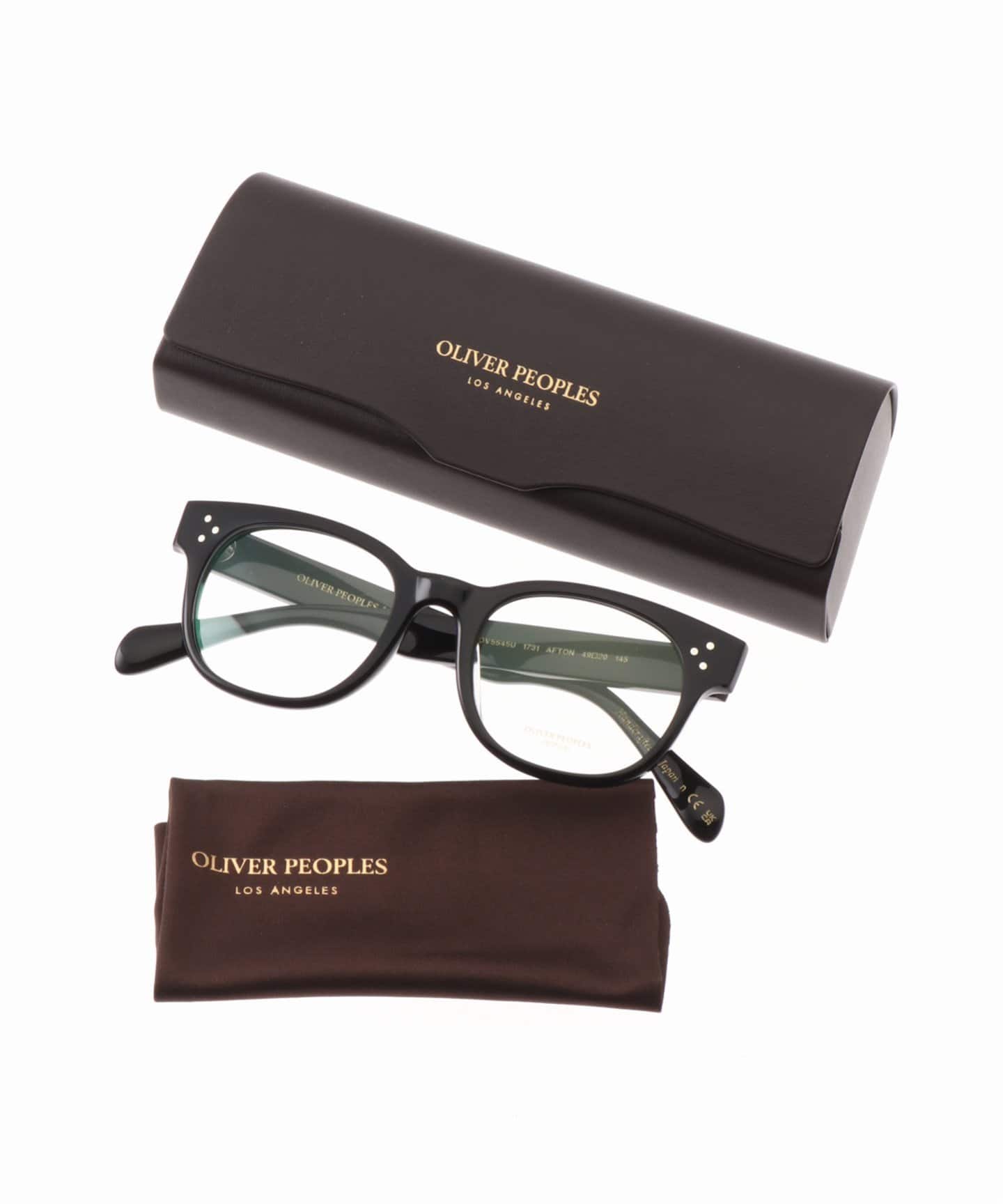 オリバーピープル ケース付き OLIVER PEOPLESメガネ(ケース,収納袋付き
