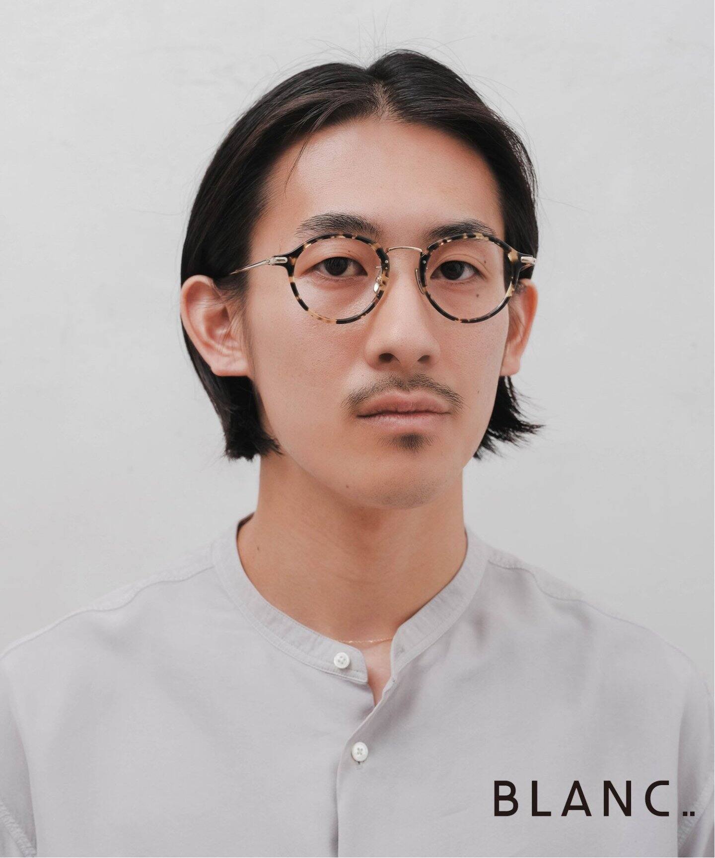 BLANC../ブラン】別注 ET002 C.HAVANA ex Optical（メガネ）｜EYETHINK
