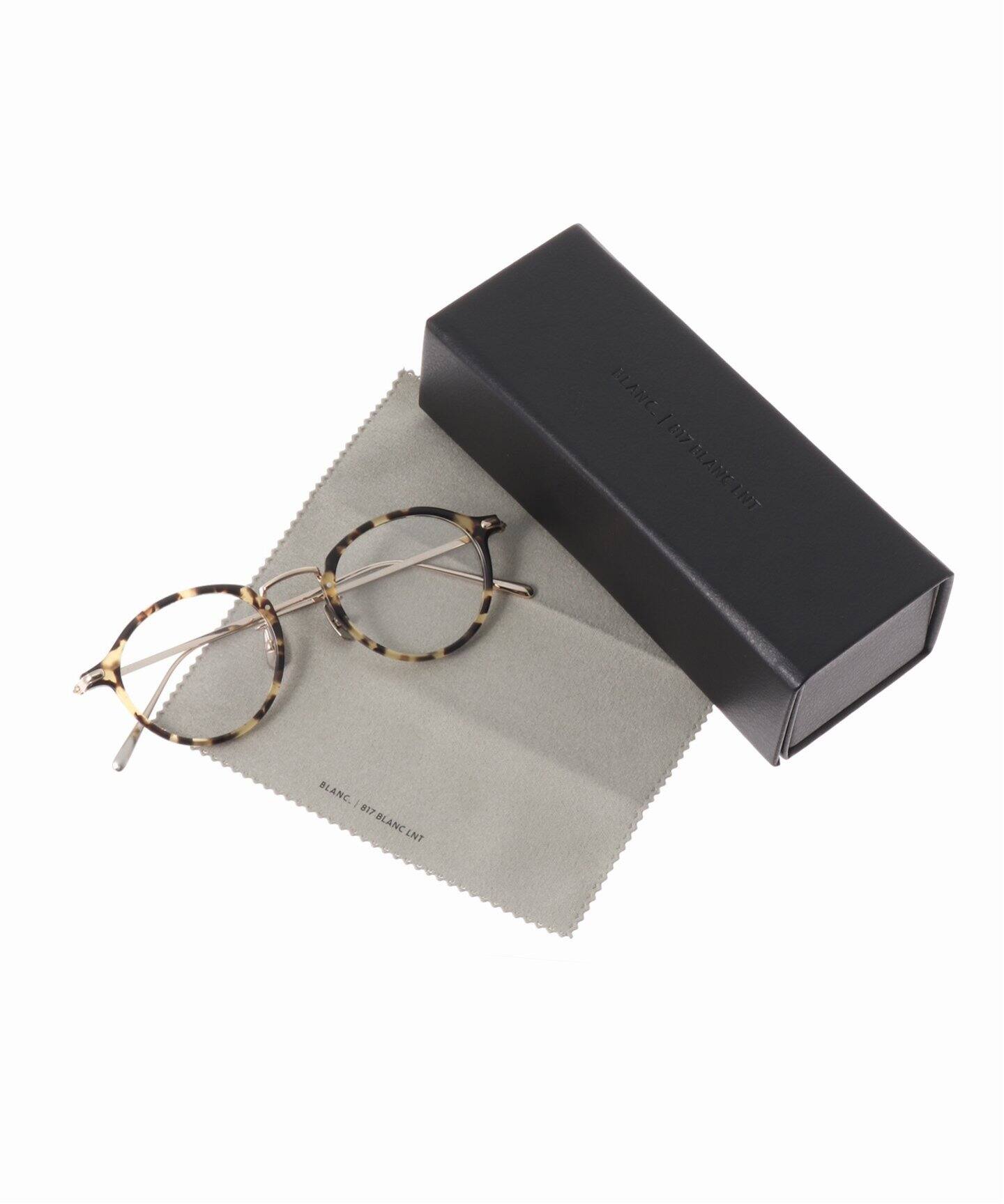 BLANC../ブラン】別注 ET002 C.HAVANA ex Optical（メガネ）｜EYETHINK 