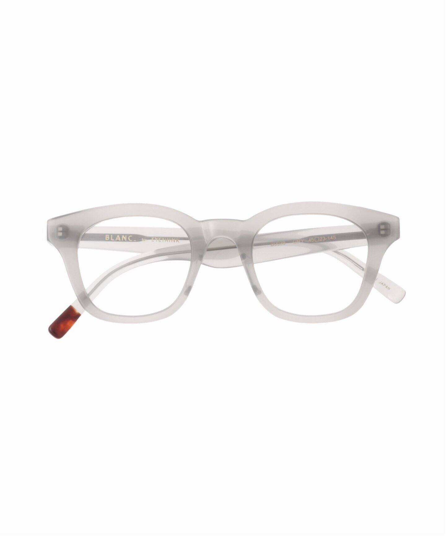 BLANC../ブラン】別注 B0039 GREY ex Optical（メガネ）｜EYETHINK
