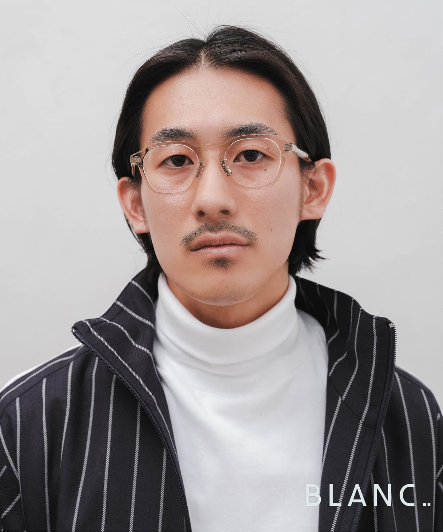 BLANC../ブラン】別注BM010 CLR BROWN ex Optical（メガネ