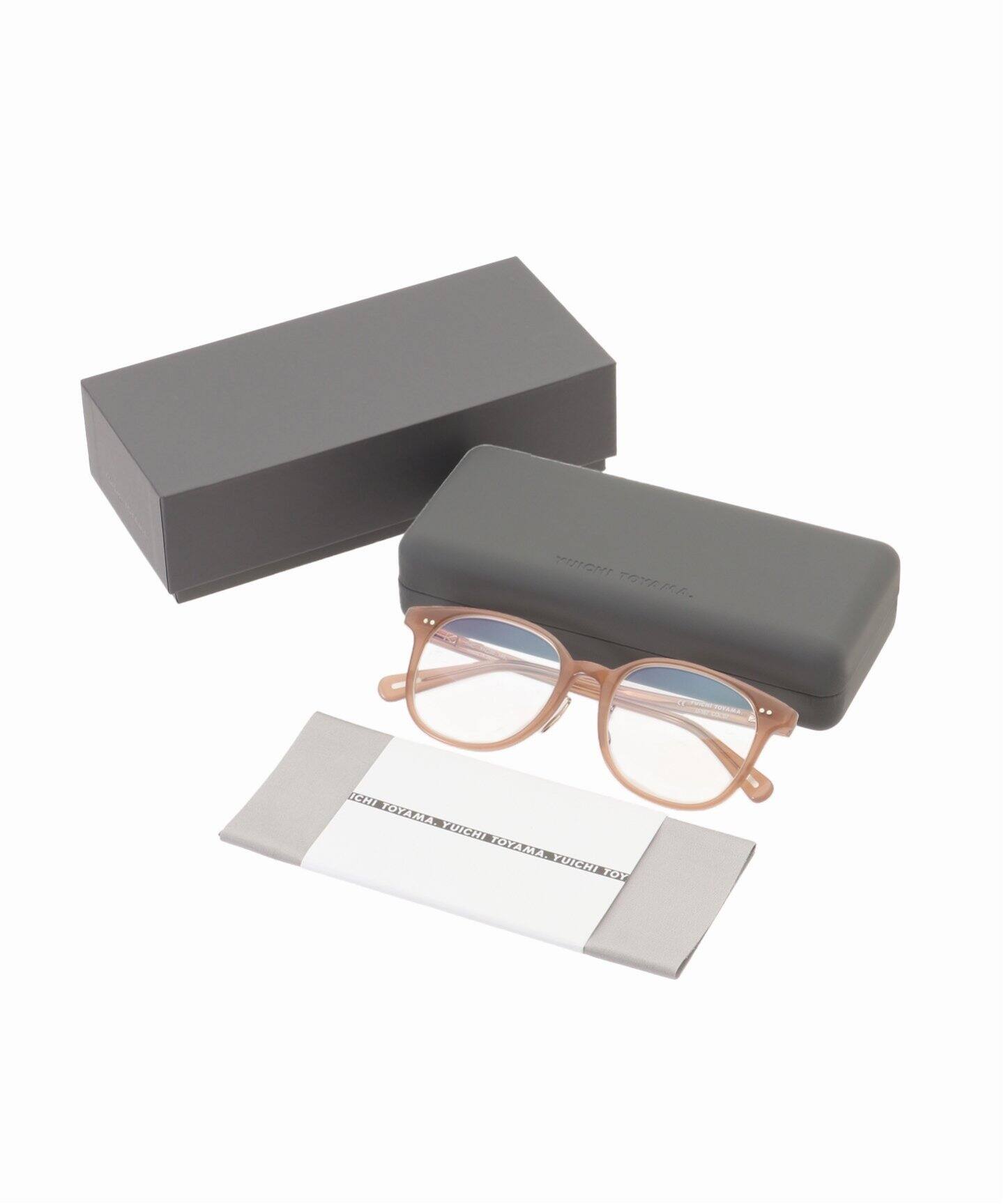 YUICHI TOYAMA. / ユウイチトヤマ.】別注 U-167 Col.7EX BEIGE Optical 