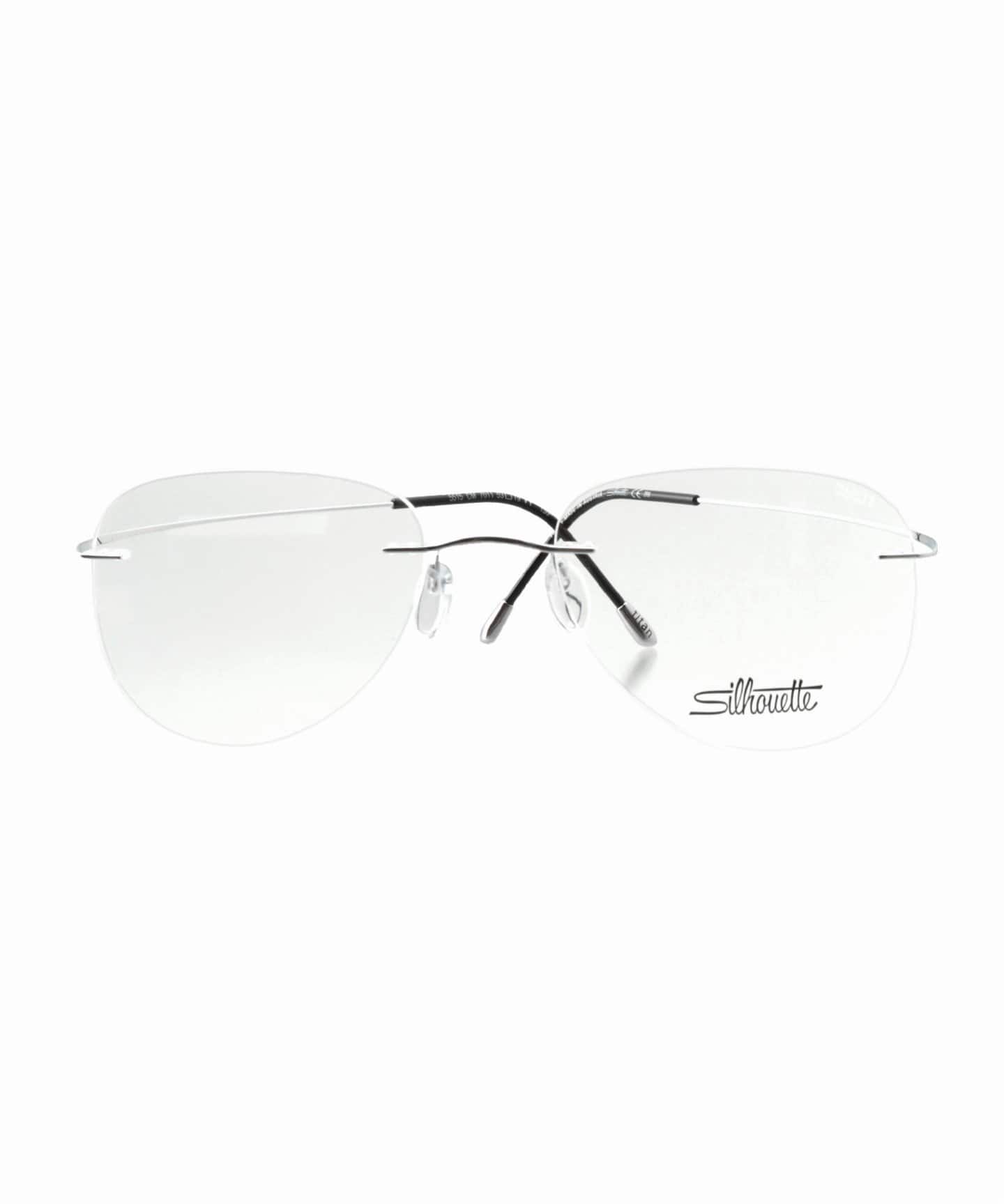 SILHOUETTE シルバー フレーム メガネ SILHOUETTE / シルエット】5515/CM/53 Optical（メガネ）｜EYETHINK