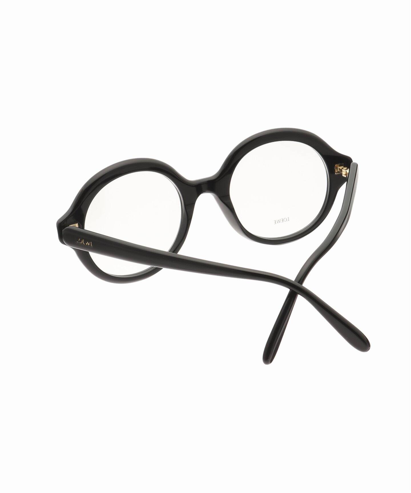 LOEWE ロエベ メガネ 黒縁 度入り 