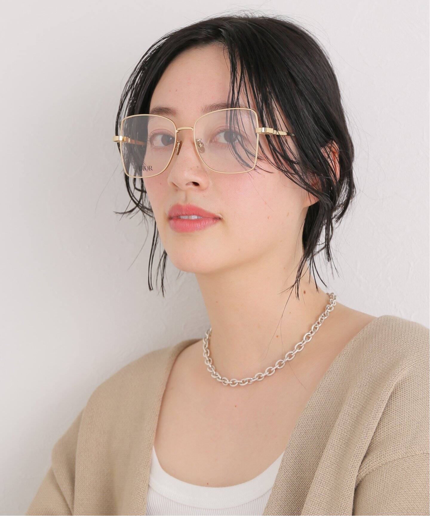 DIOR CDiorO B1F ハタフライ フレム メカネ CD50115F 010 Dior / ディオール 】CDIORO B1F 010 Optical(メガネ