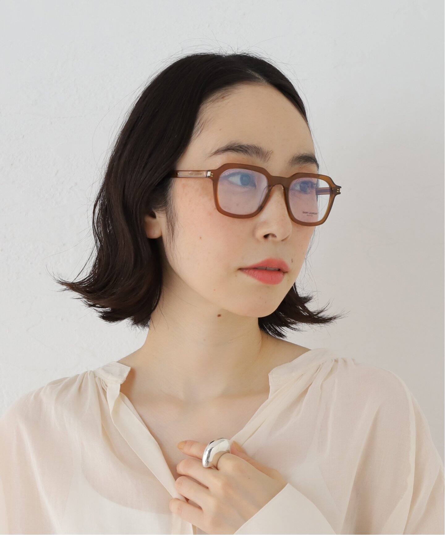 【限定値下げ】Oliver Gal 正規品　SAINT LAURENT SAINT LAURENT/サンローラン】 SL 715 SLIM OPT005 Optical（メガネ