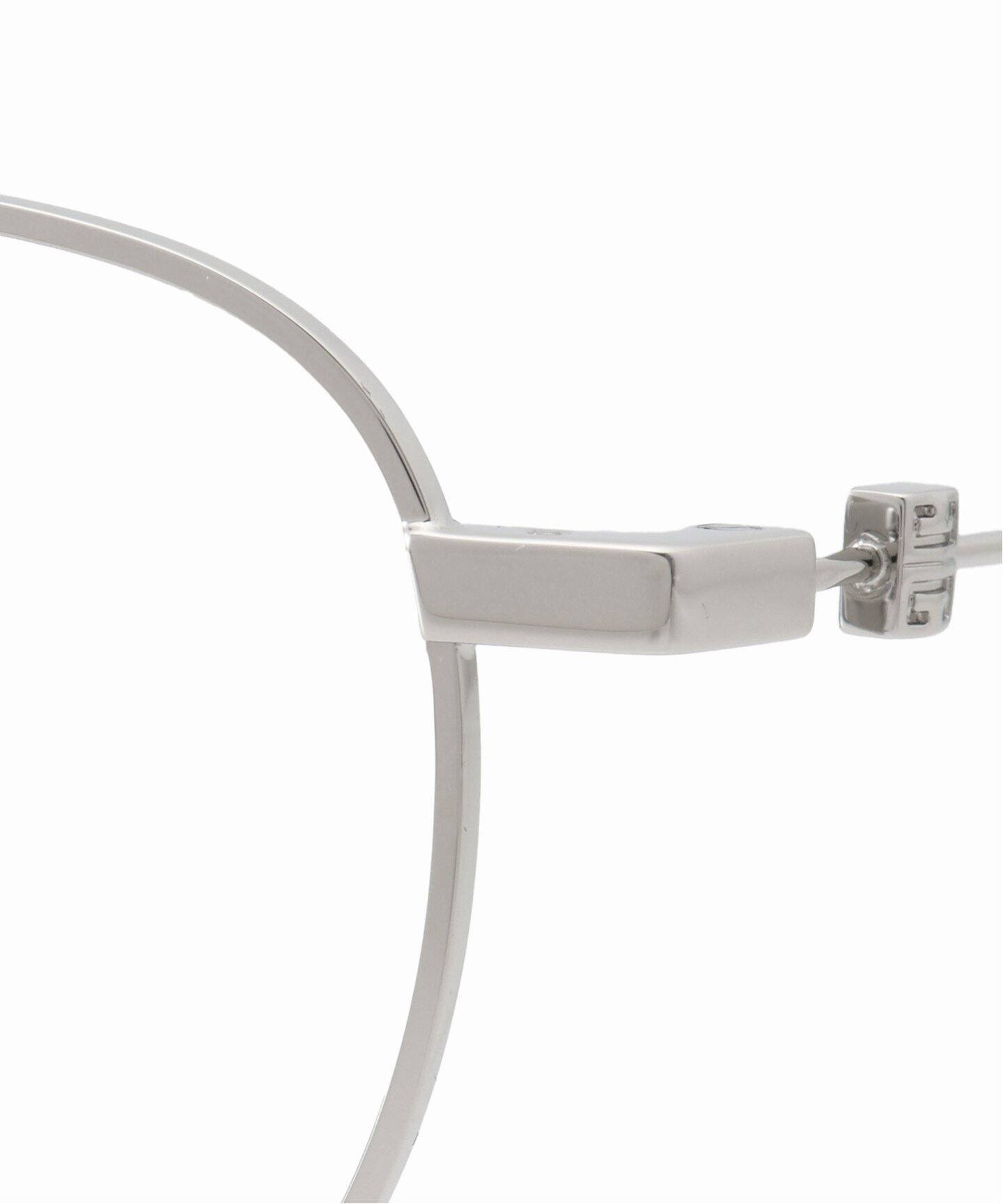 【関税込み】Givenchy シルバー チタン メガネ 4G earrings in metal in - silvery | Givenchy US