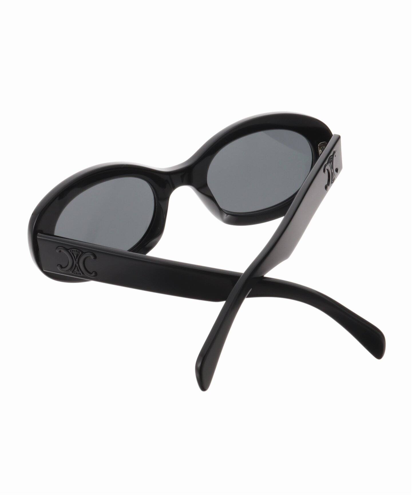 CELINE モノクローム 01 サングラス 凄く / アセテート ブラック 