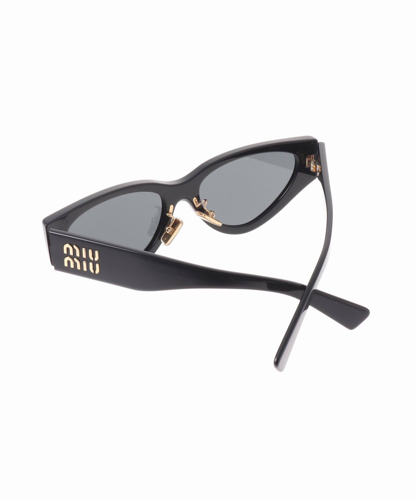 正規品】希少 miu 引き入れる miu ミュウミュウ ブラック フレーム