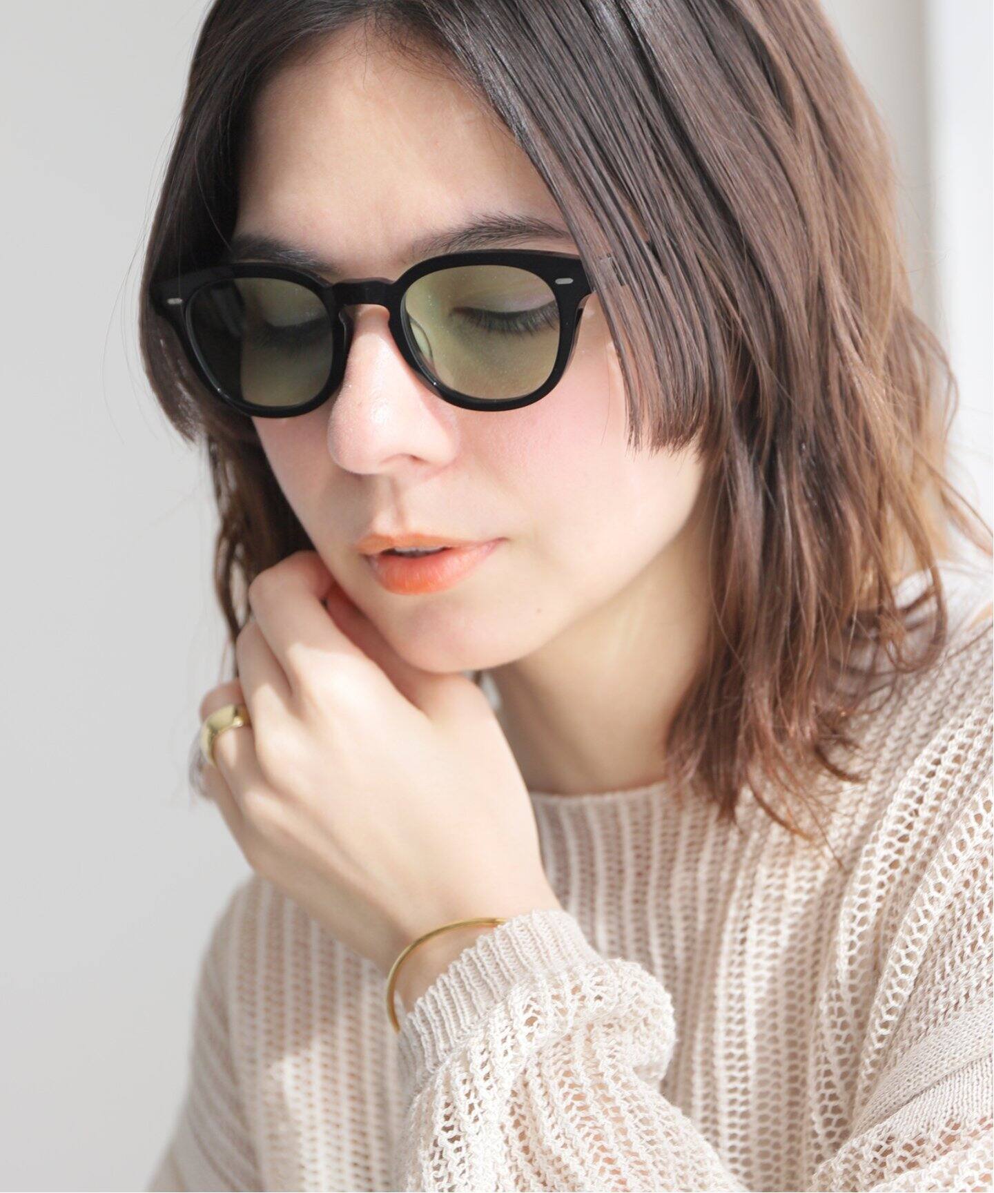Oliver Peoples / オリバーピープルズ】N.01 BK Sunglasses 