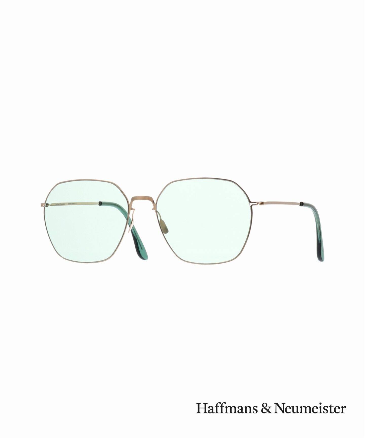 Haffmans&Neumeister】Onyx-018FI Champagne/FirJade Sunglasses 