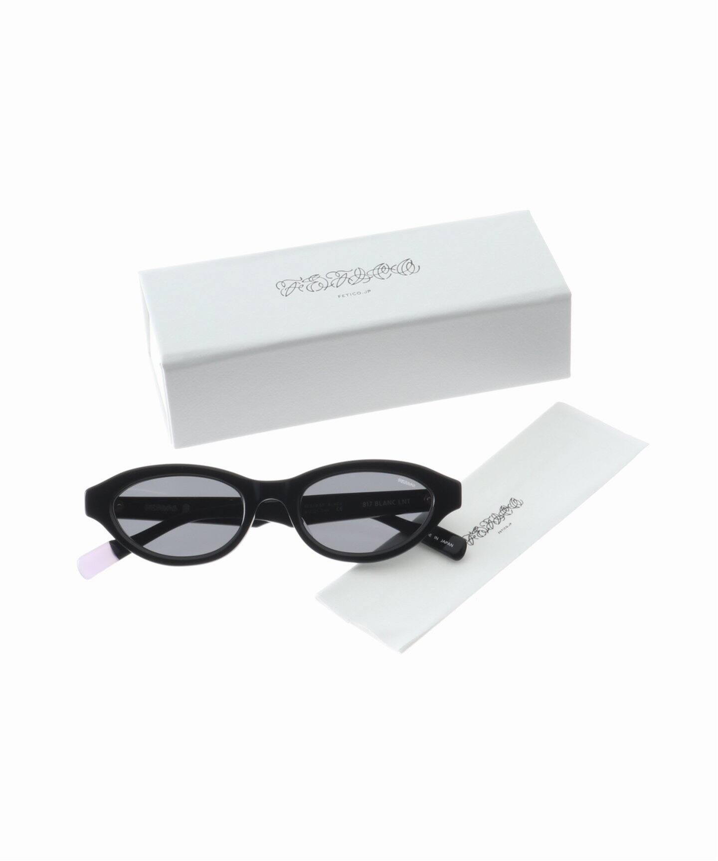 FETICO x BLANC.. / フェティコ x ブラン】OVAL-FRAME SUNGLASSES 