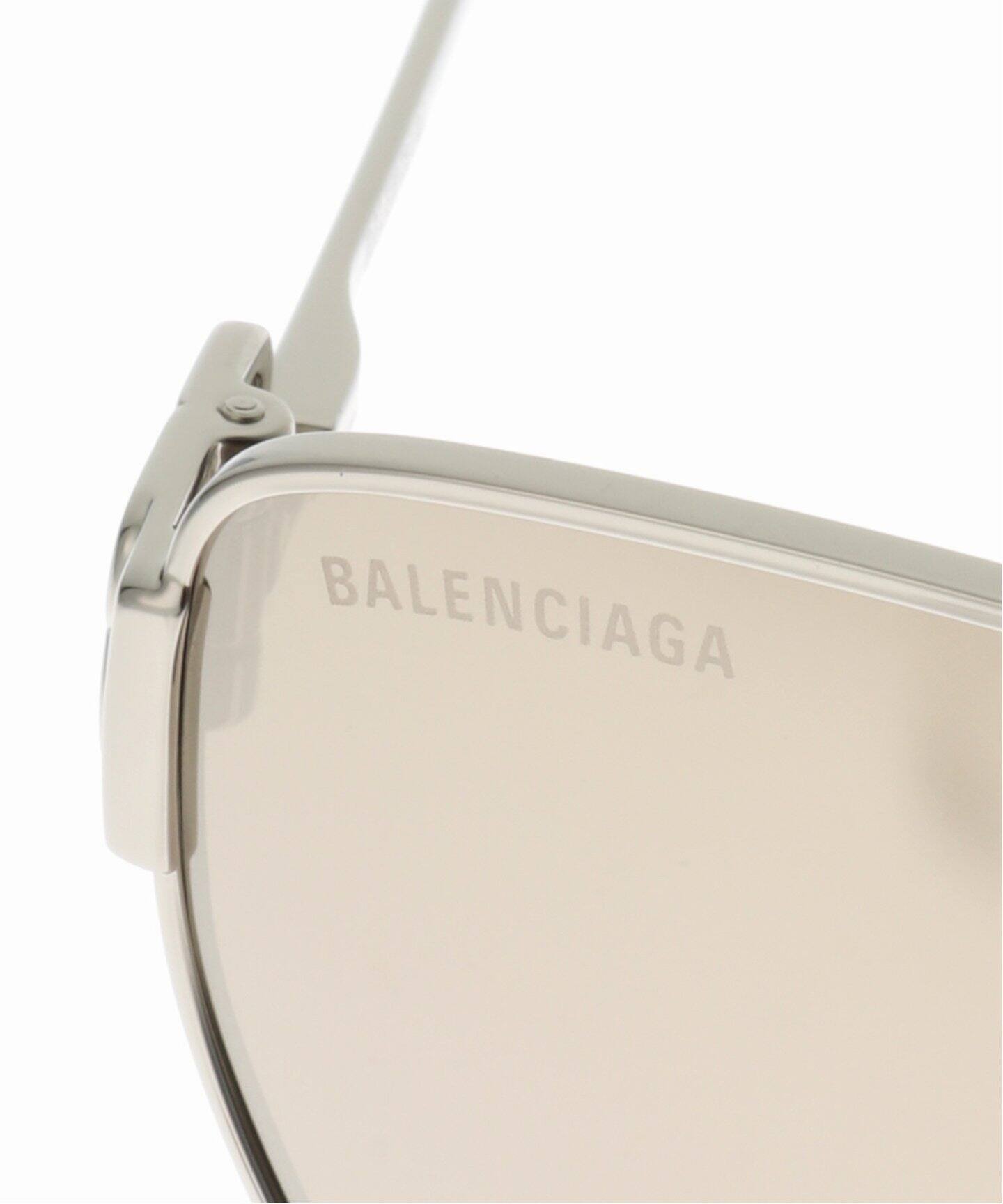 BALENCIAGA サングラス　美品　ベージュ バレンシアガ サングラス メンズ レディース ウェリントン UV