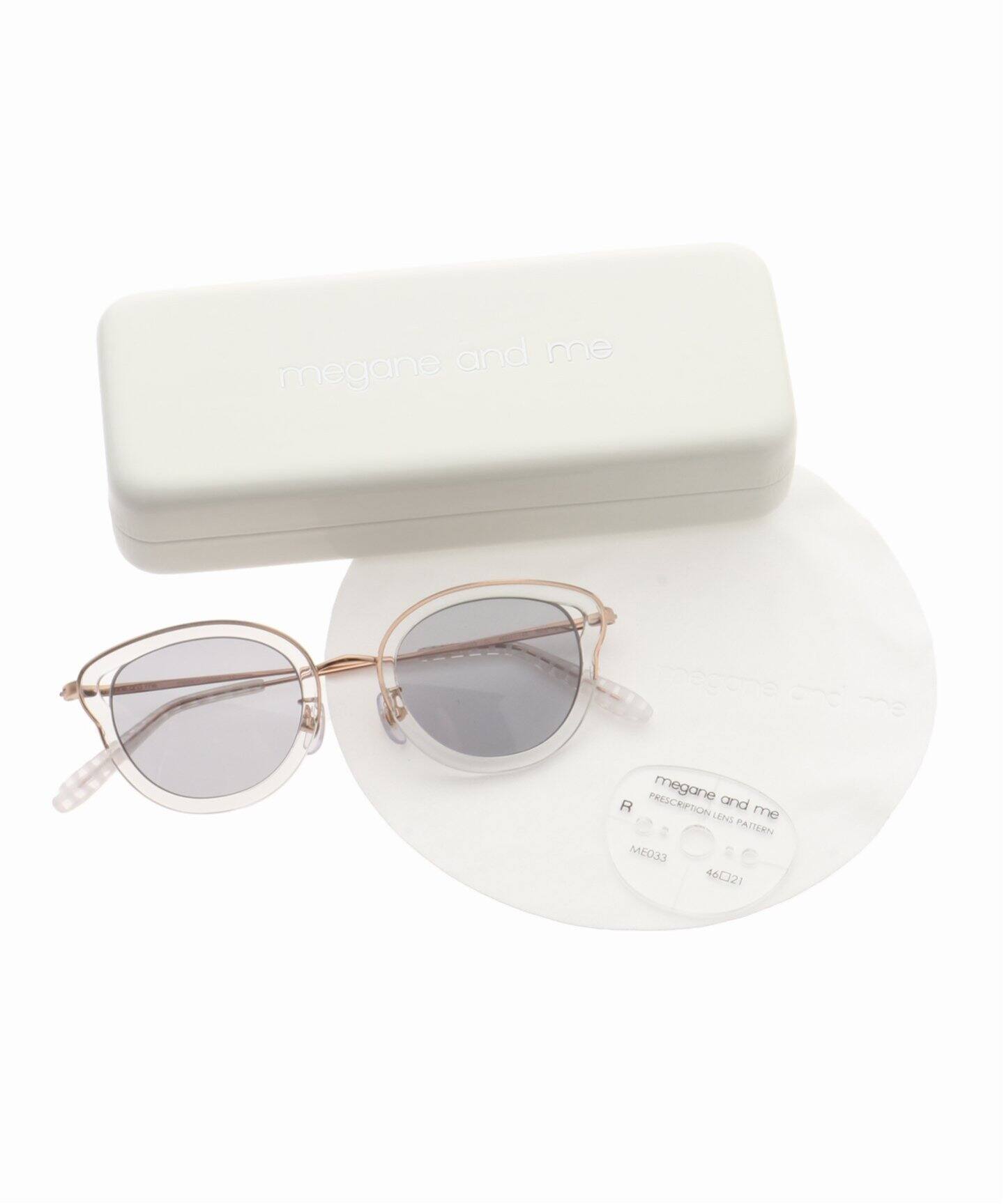 【完売品】megane and me サングラス INES CLSG megane and me/メガネアンドミー】INES CLSG Sunglasses