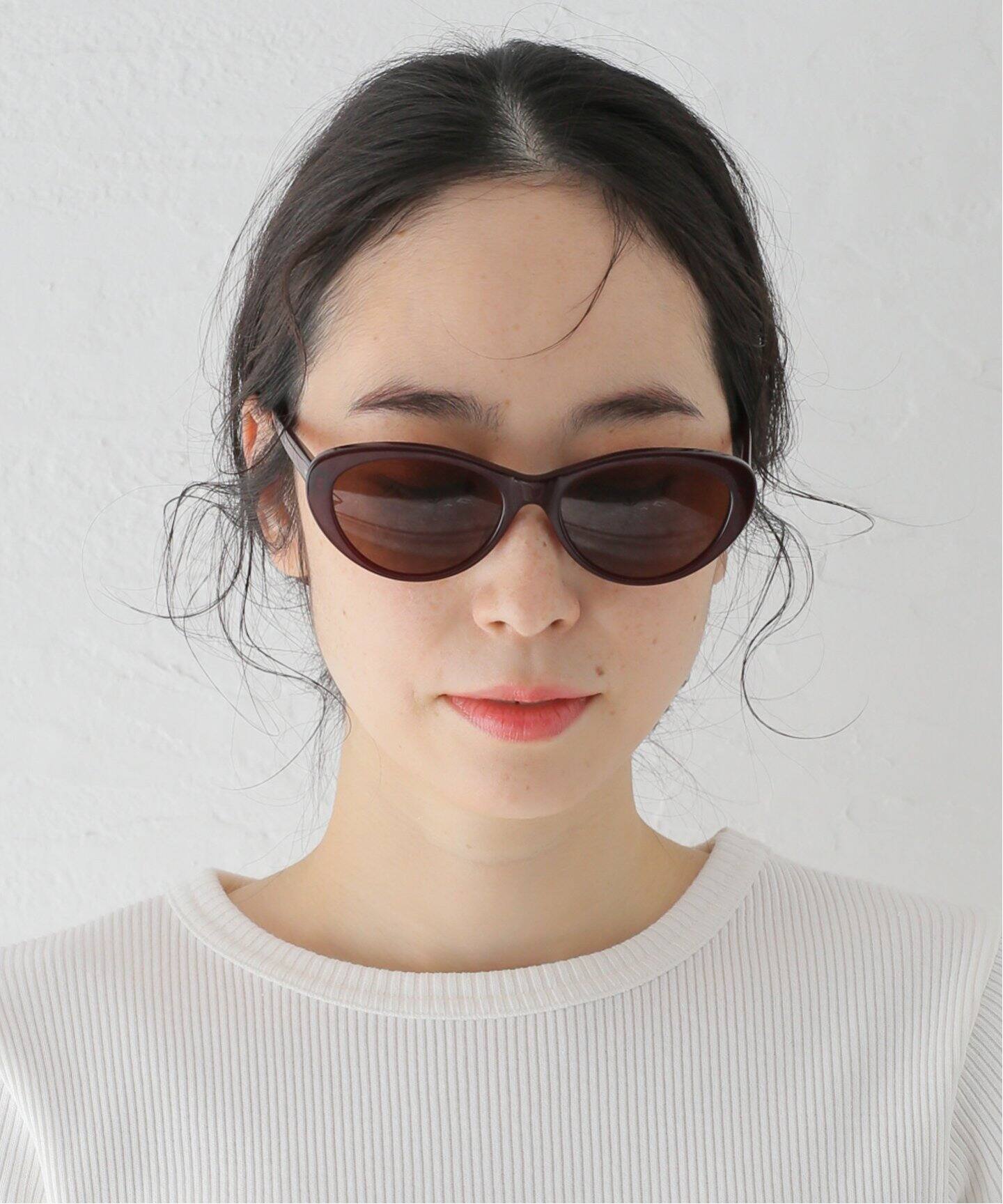 新品☆EVERYDAY LIKE ×EVE THINK サングラス　ボルドー 新品☆EVERYDAY LIKE ×EVE THINK サングラスボルドー