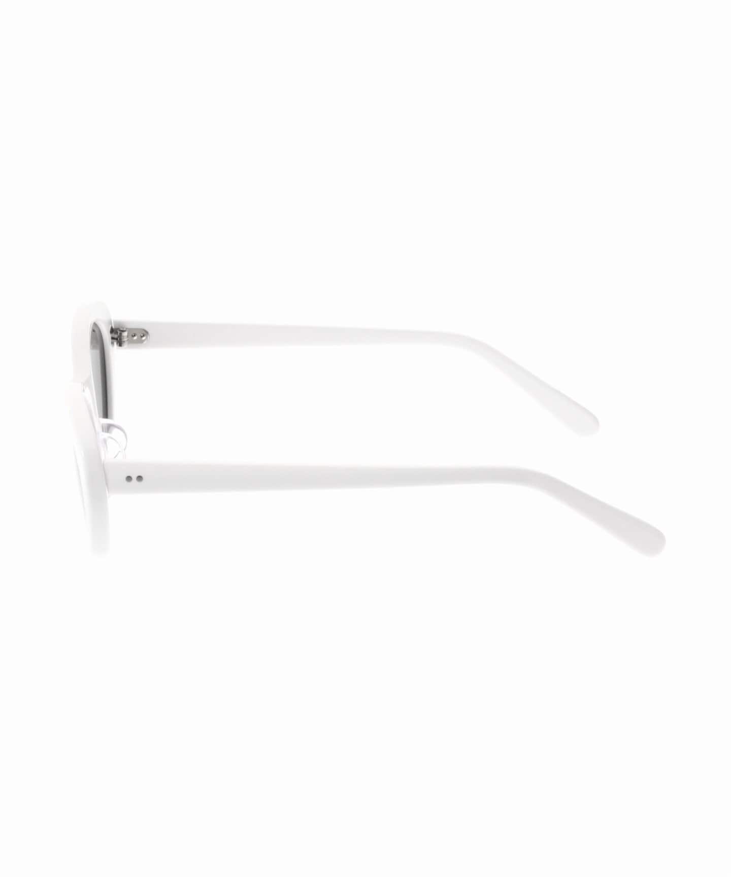 EVERYDAY I LIKE x EYETHINK】 Sunglasses / White Sunglasses