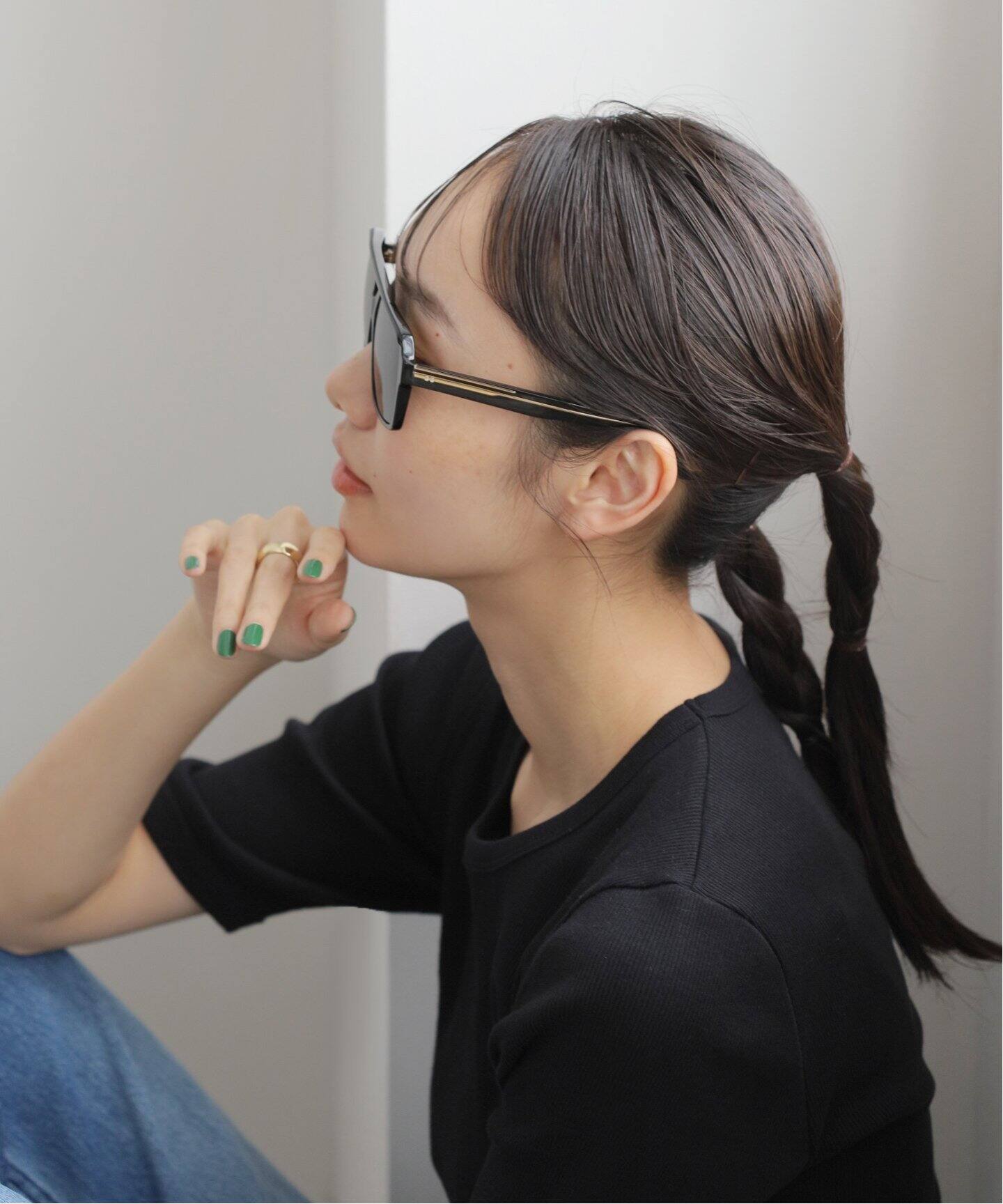 Oliver Peoples / オリバーピープルズ】1977C BK Sunglasses