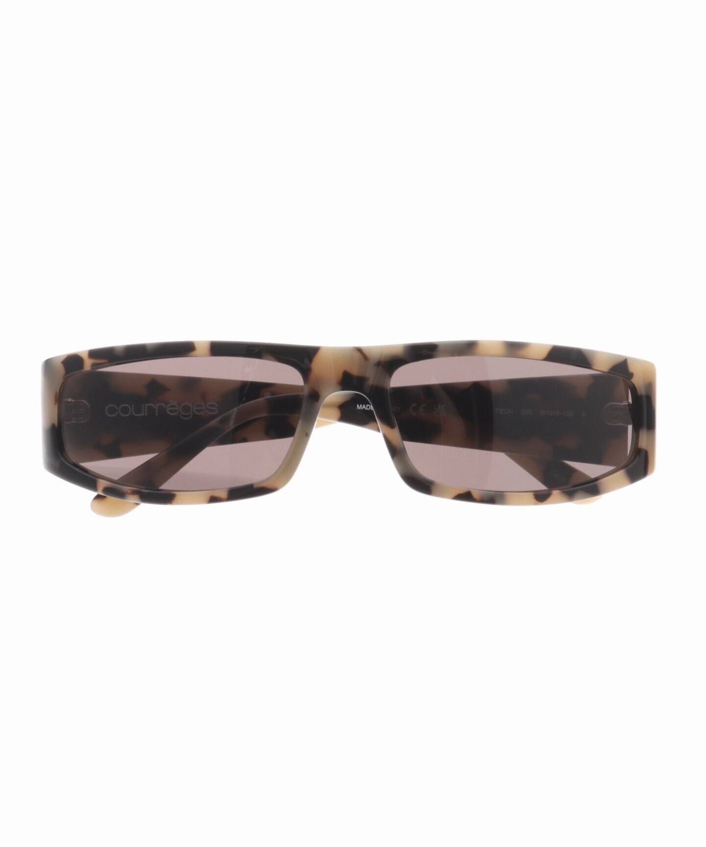 COURREGES / クレージュ】TECH SUNGLASSES HAVANA/BLACK（サングラス