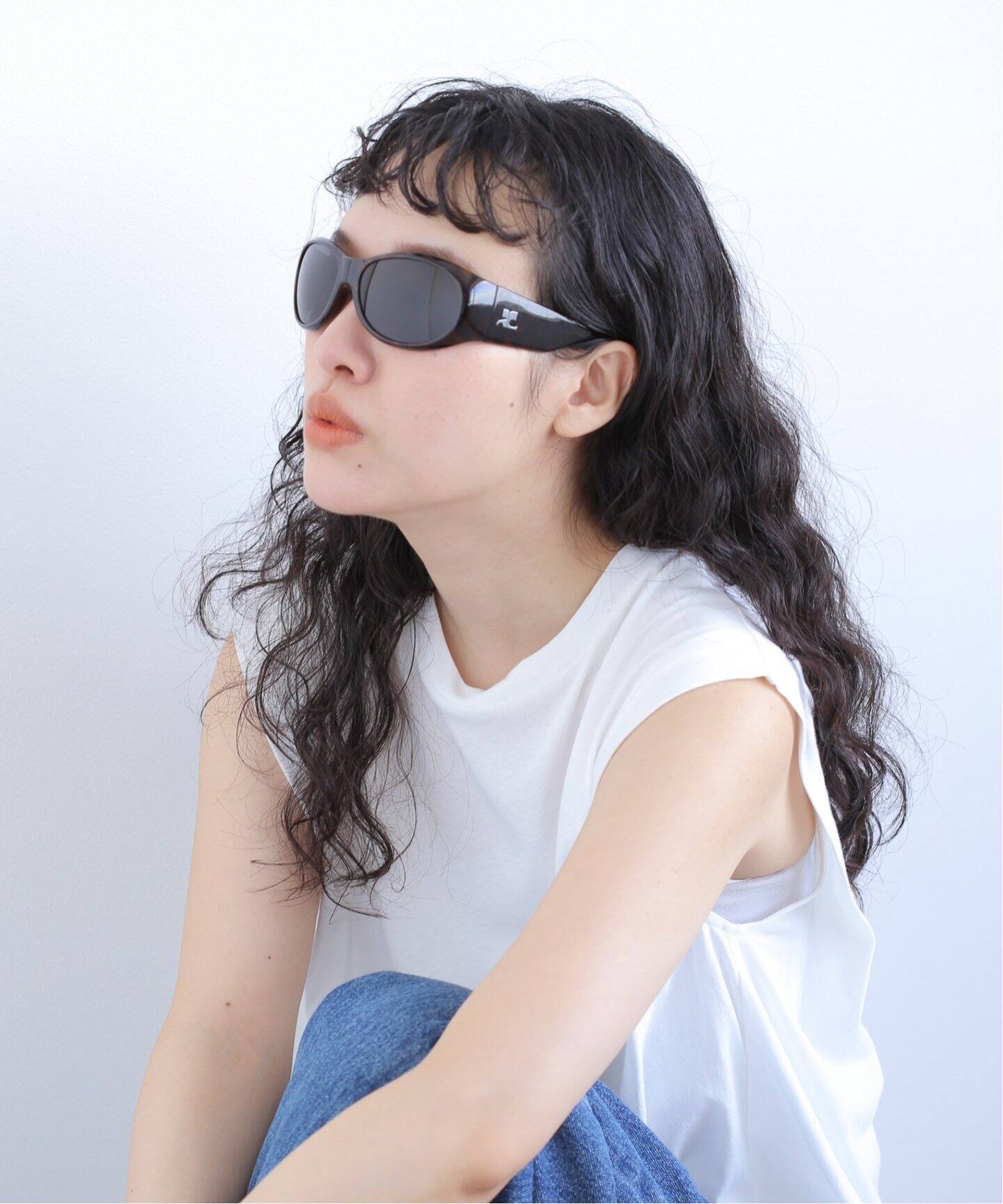 COURREGES / クレージュ】HYBRID 01 SUNGLASSES HAVANA/BLACK 