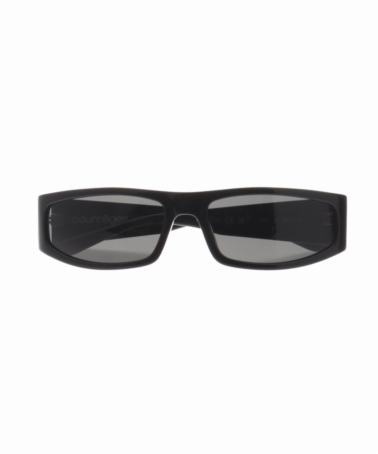 COURREGES / クレージュ】TECH SUNGLASSES black（サングラス 