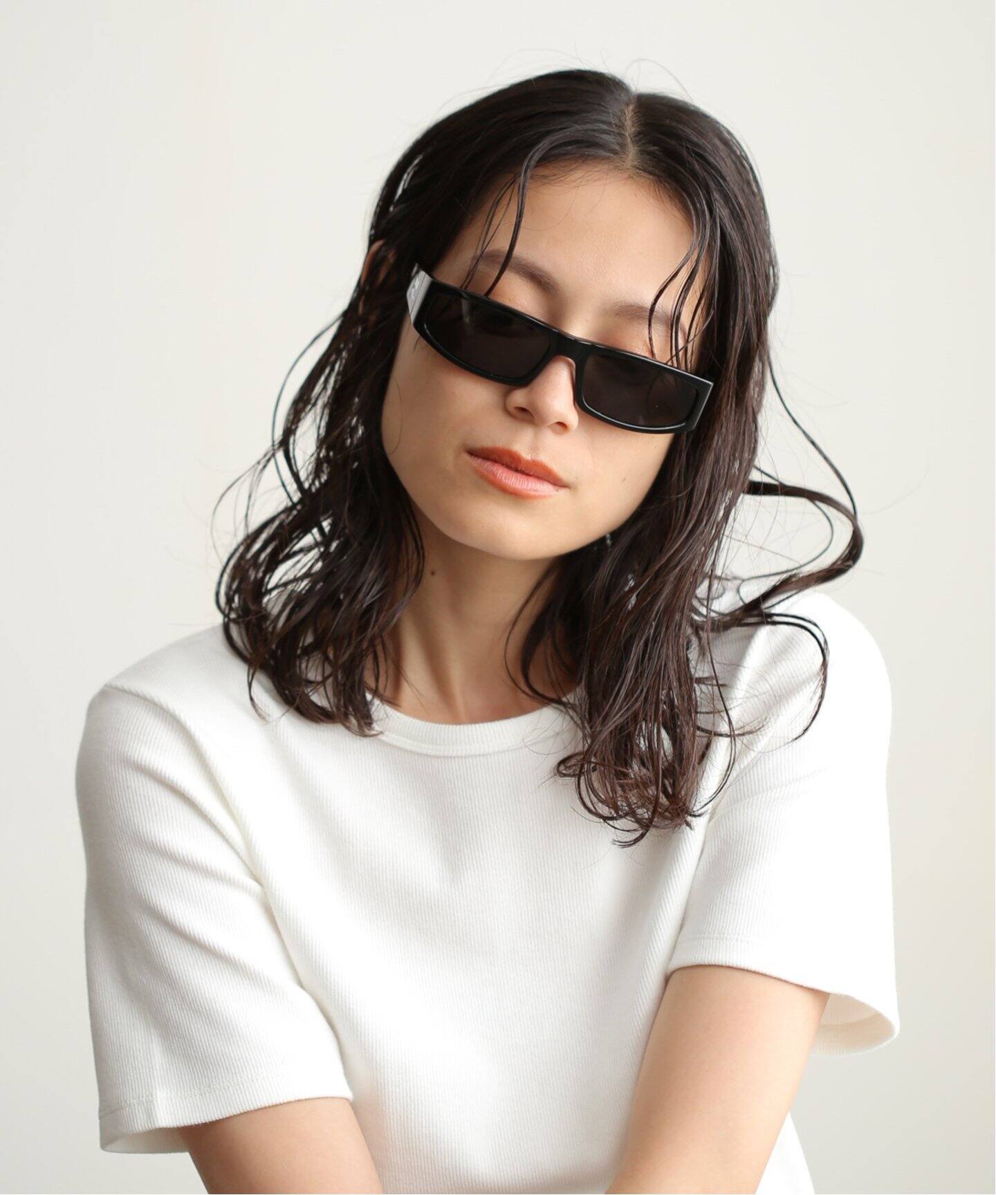 COURREGES / クレージュ】TECH SUNGLASSES black（サングラス 