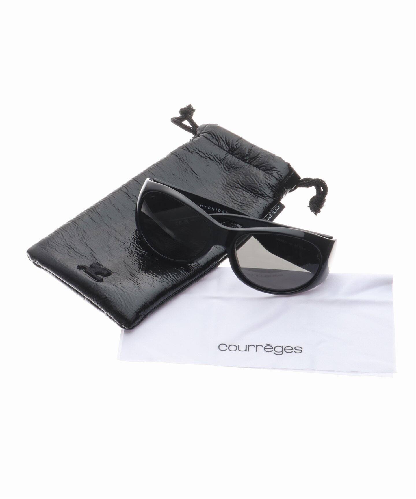 COURREGES / クレージュ】HYBRID 01 SUNGLASSES black（サングラス 