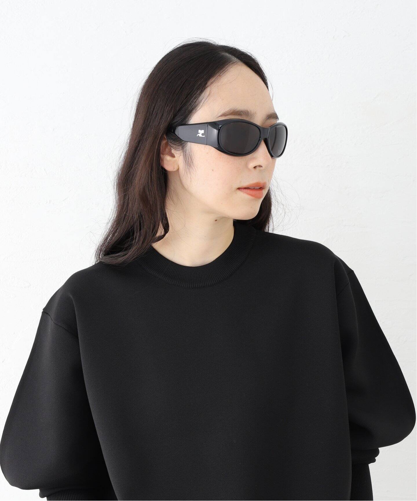 COURREGES / クレージュ】HYBRID 01 SUNGLASSES black（サングラス 