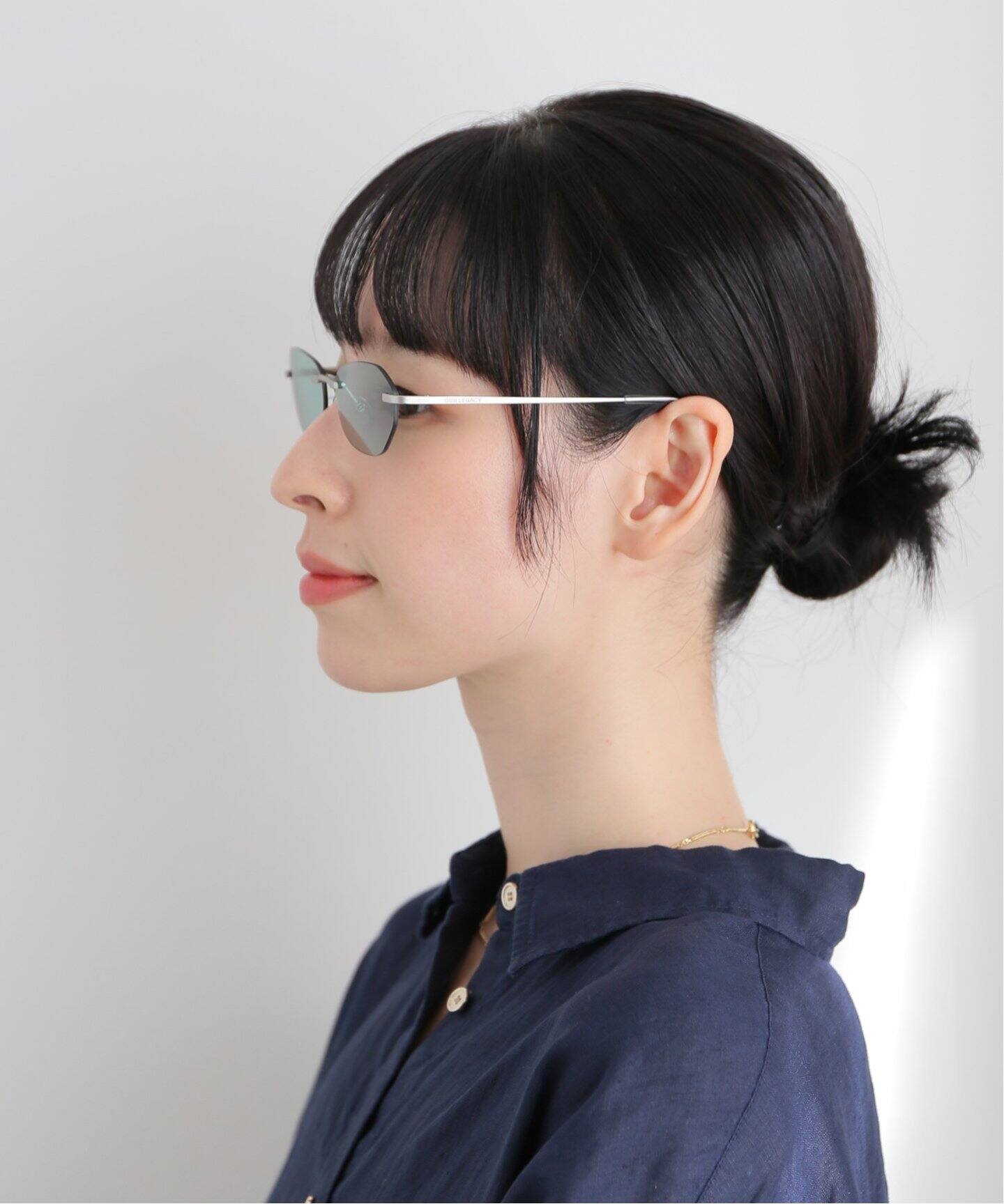 OUR LEGACY / アワーレガシー】ADORABLE Matte Silver Sunglasses 