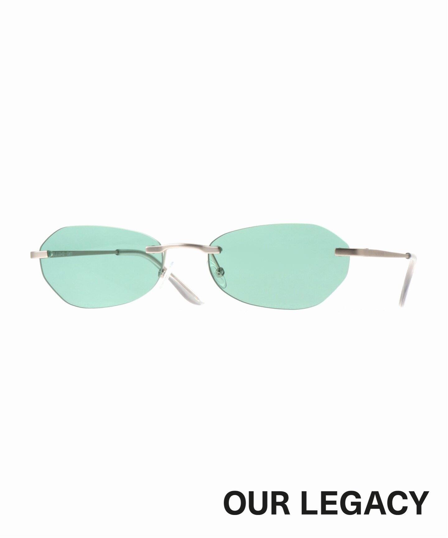 OUR LEGACY / アワーレガシー】ADORABLE Matte Silver Sunglasses 