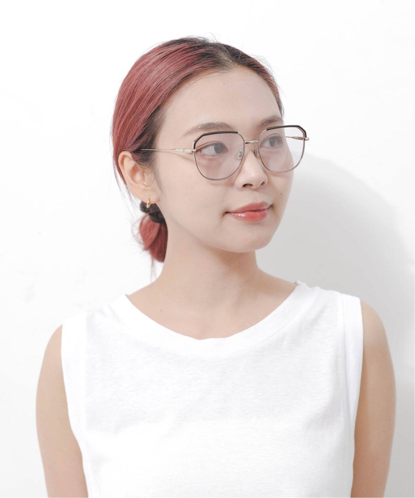 BLANC../ブラン】別注 B0024-PC WHT GOLD - D BRN ex Sunglasses  