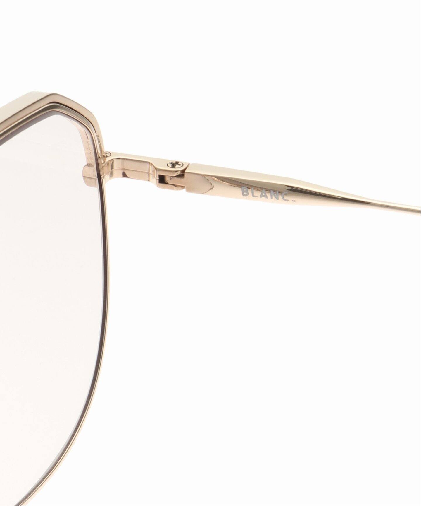 BLANC../ブラン】別注 B0024-PC WHT GOLD - D BRN ex Sunglasses  
