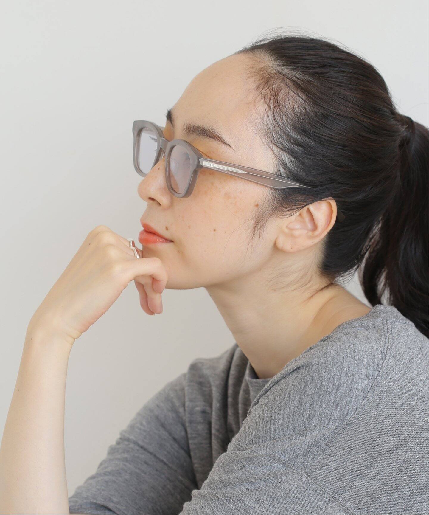 BLANC../ブラン】別注 B0039-PC GREY ex Sunglasses（サングラス 