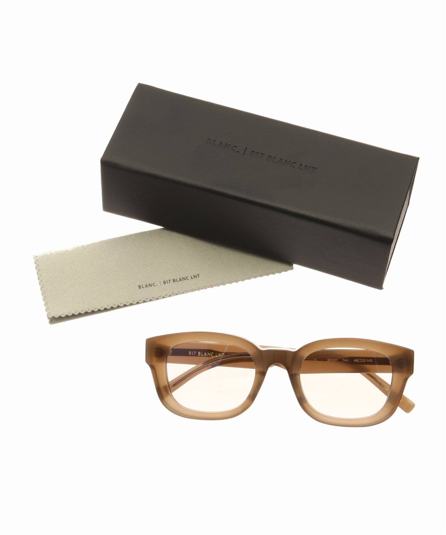 BLANC../ブラン】別注 BE001-PC TAUPE ex Sunglasses（サングラス 