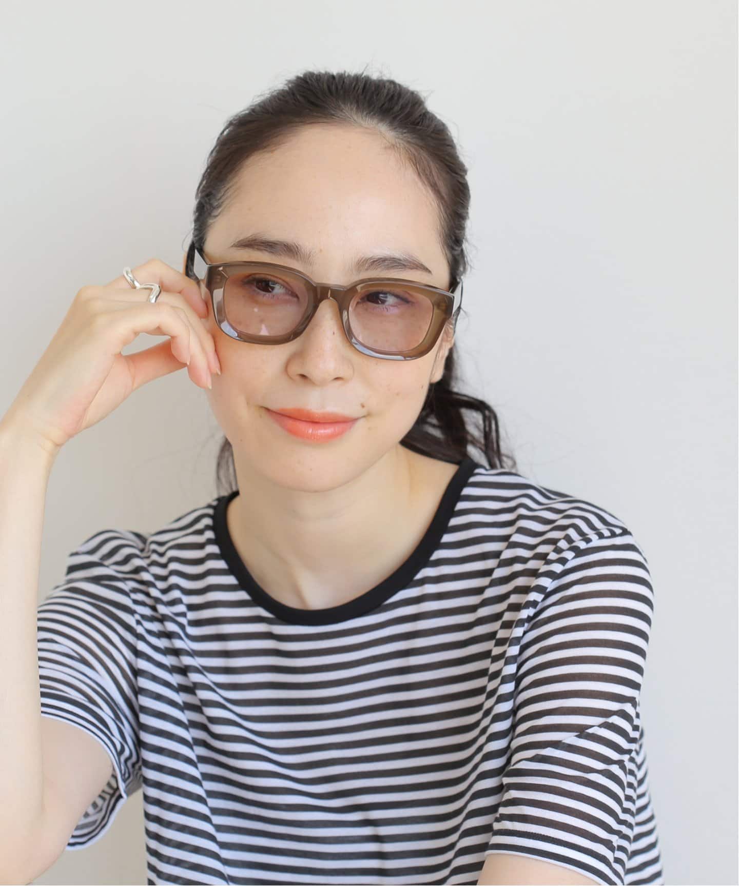 BLANC../ブラン】別注 BE001-PC TAUPE ex Sunglasses