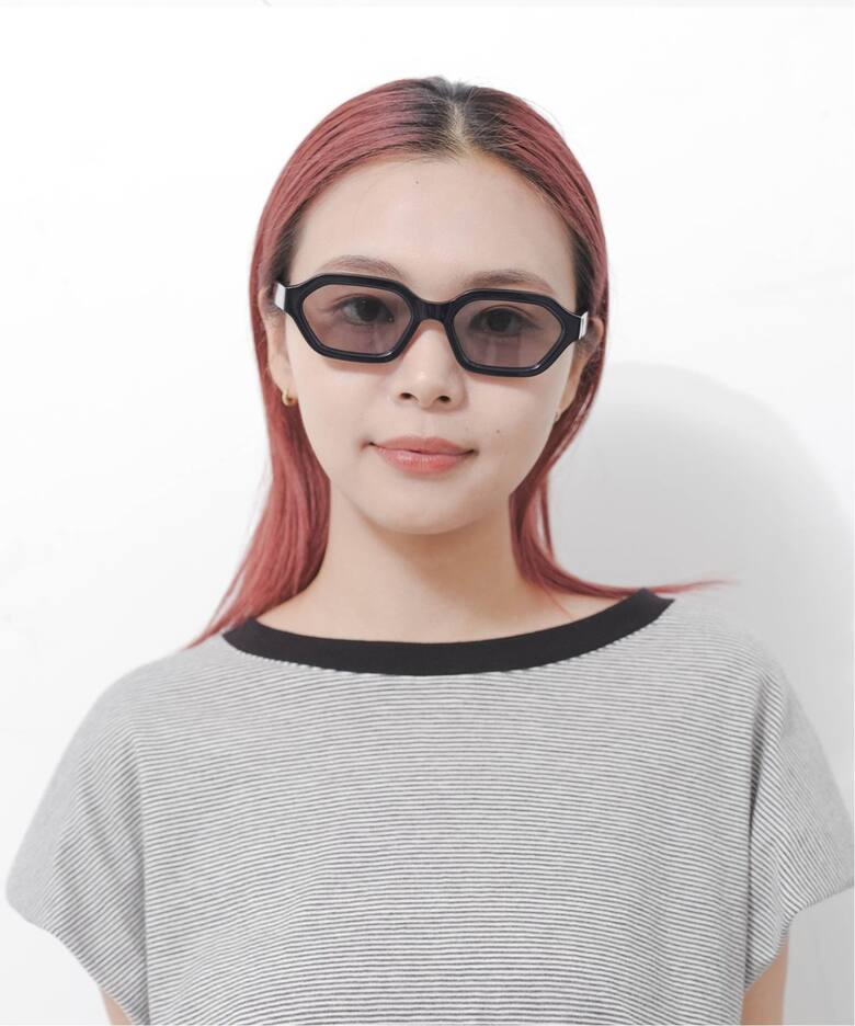 BLANC../ブラン】別注 BE007 NAVY / M.GRY ex Sunglasses（サングラス 