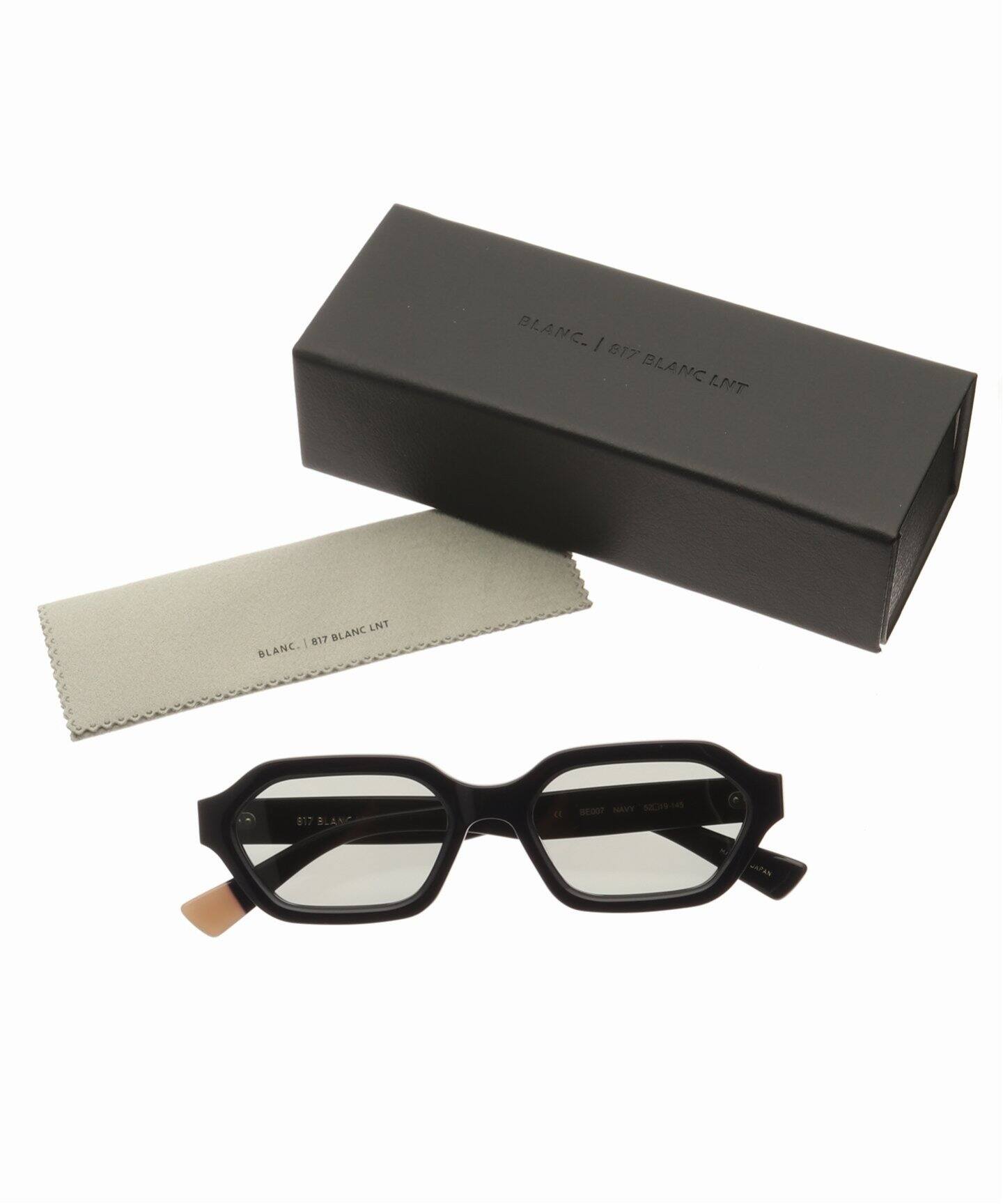 BLANC../ブラン】別注 BE007 NAVY / M.GRY ex Sunglasses（サングラス 