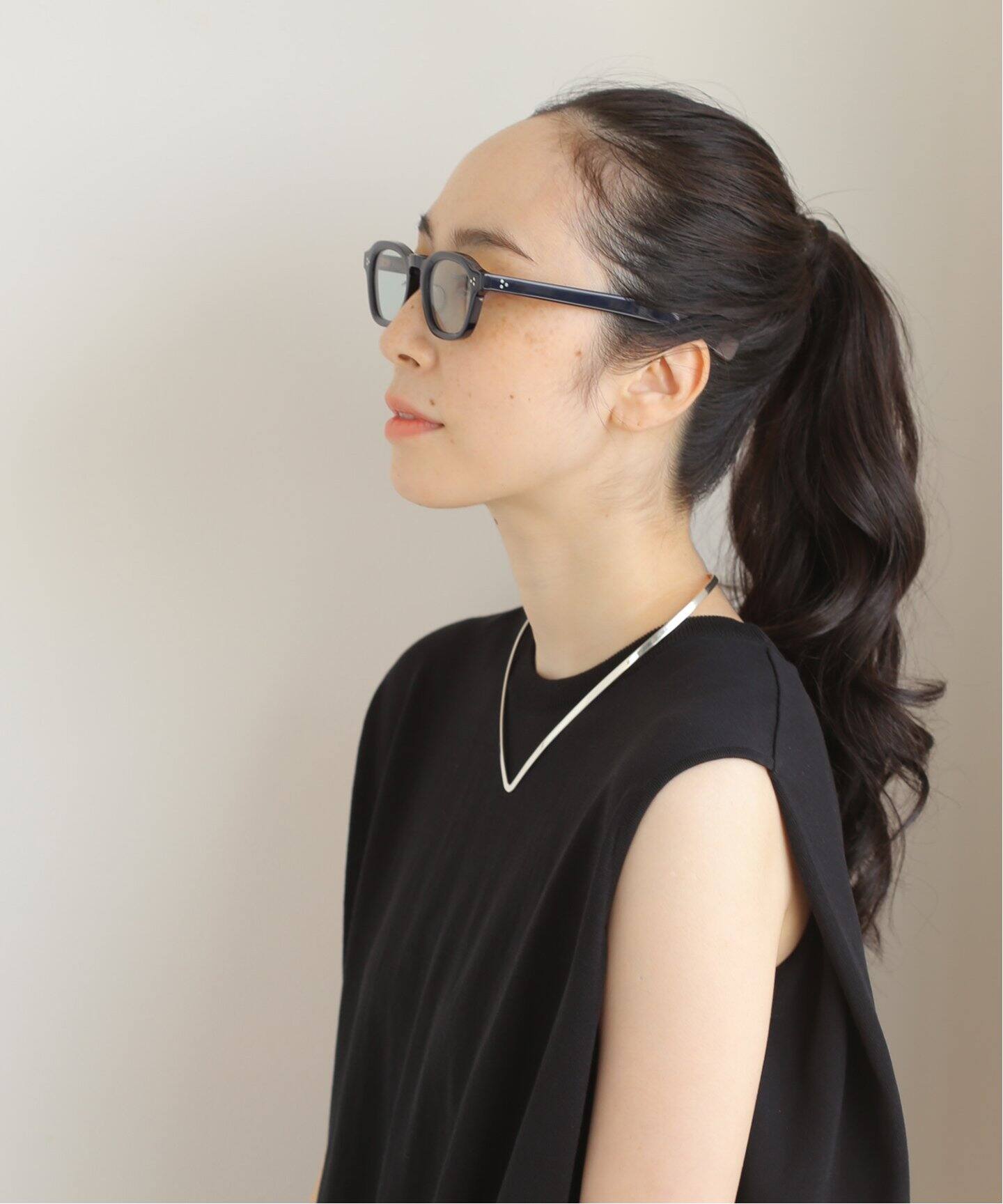 BLANC ブラン EYETHINK別注 GRAY ex Sunglasses BLANC../ブラン】別注 B0039-PC GREY ex Sunglasses（サングラス