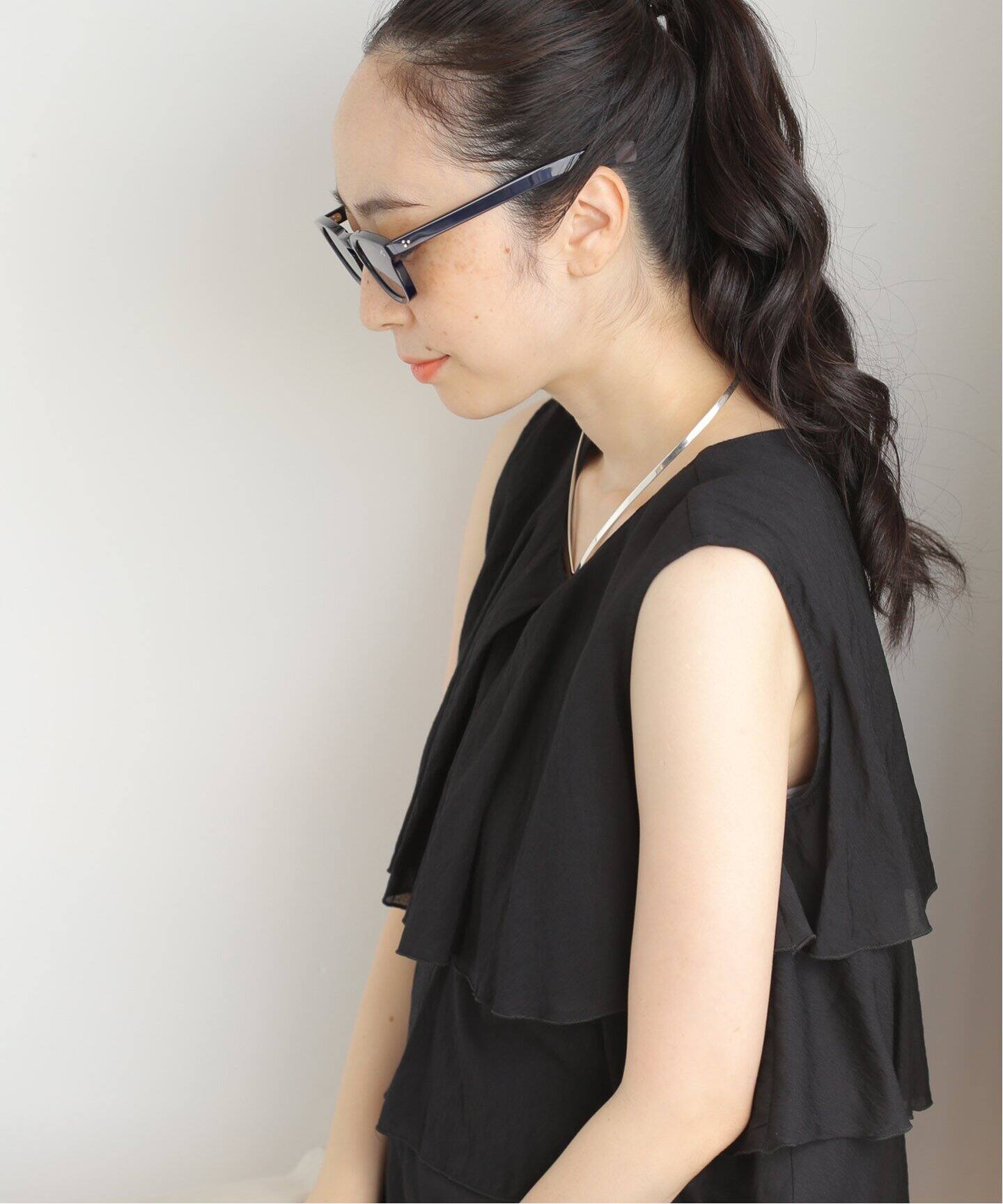 BLANC../ブラン】別注 BE011 NAVY ex Sunglasses（サングラス 