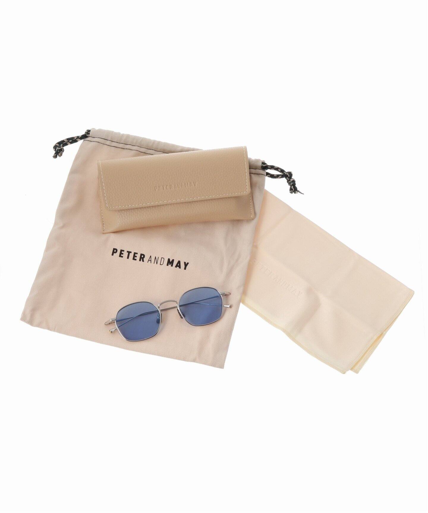 PETER AND MAY】THE WAY SUN SILVER BLUE Sunglasses（サングラス 