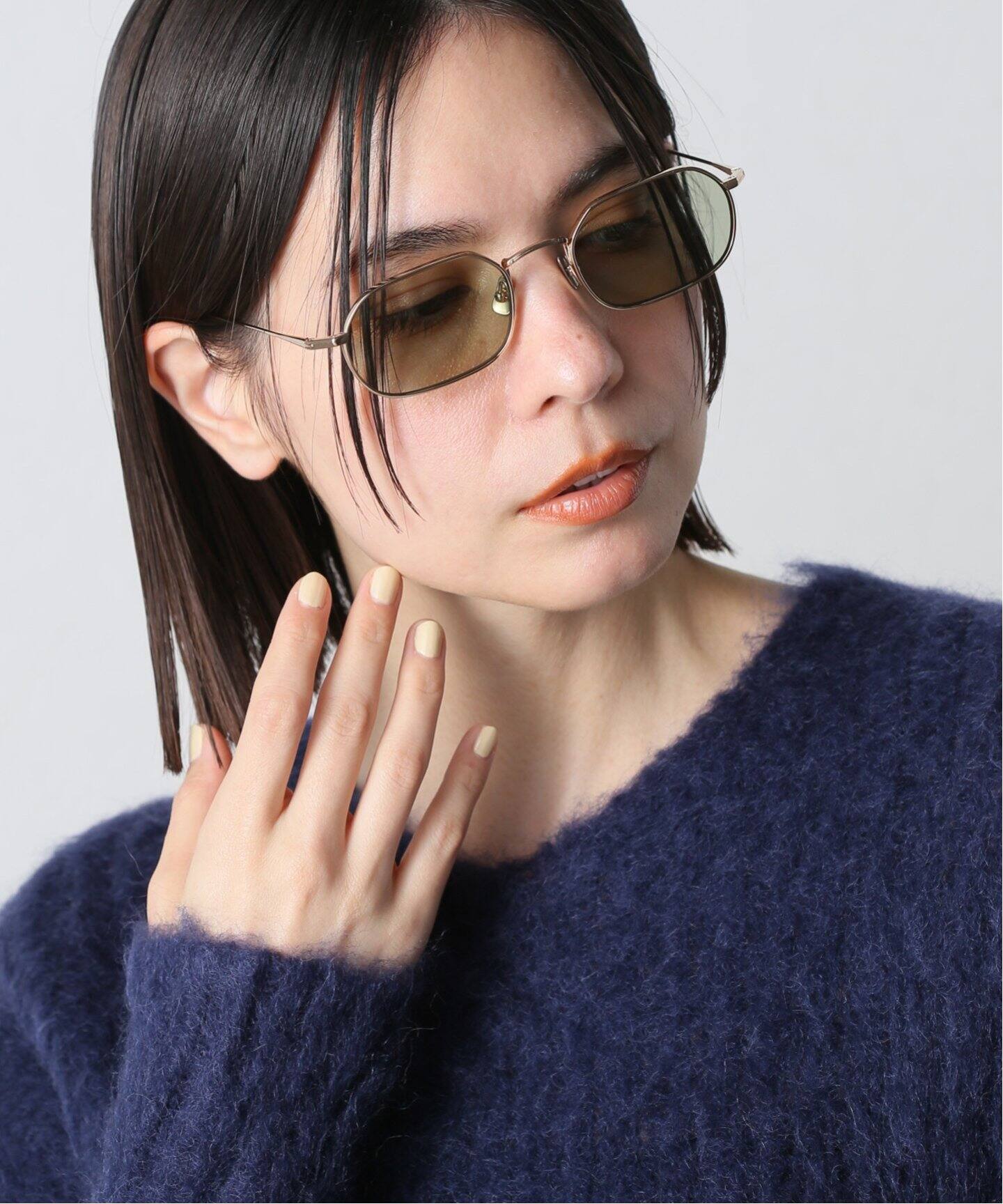 PETER AND MAY】AKIRA GOLD GRAPHITE GREEN Sunglasses（サングラス 
